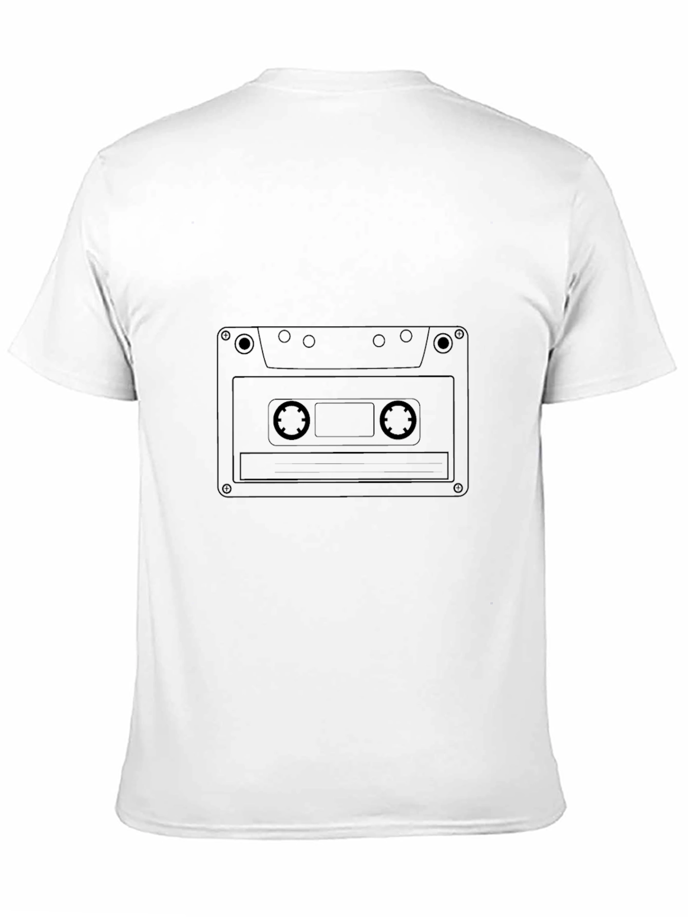 Retro Cassette Tape T-Shirt - Classic Music Lover Tee