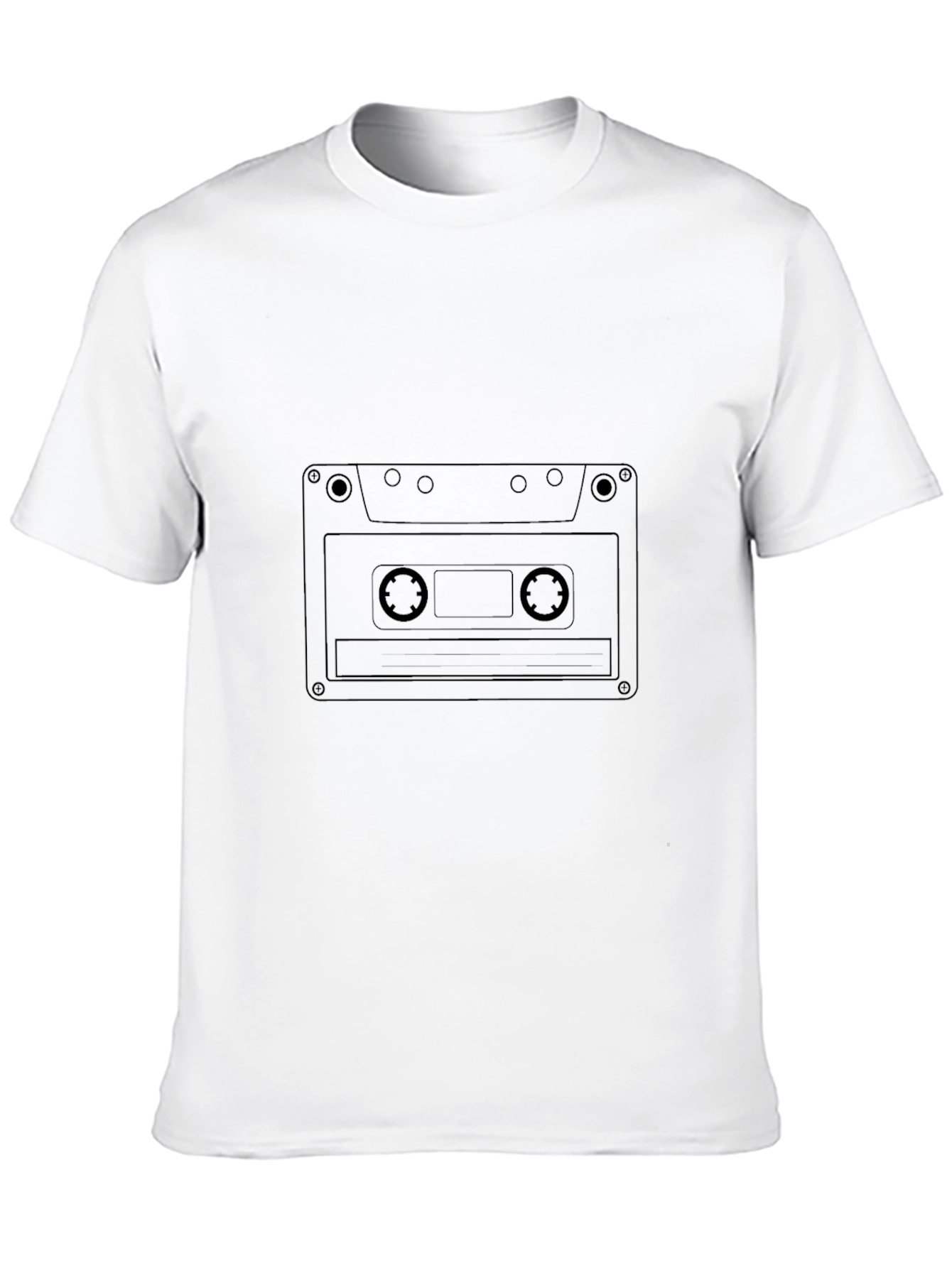 Retro Cassette Tape T-Shirt - Classic Music Lover Tee