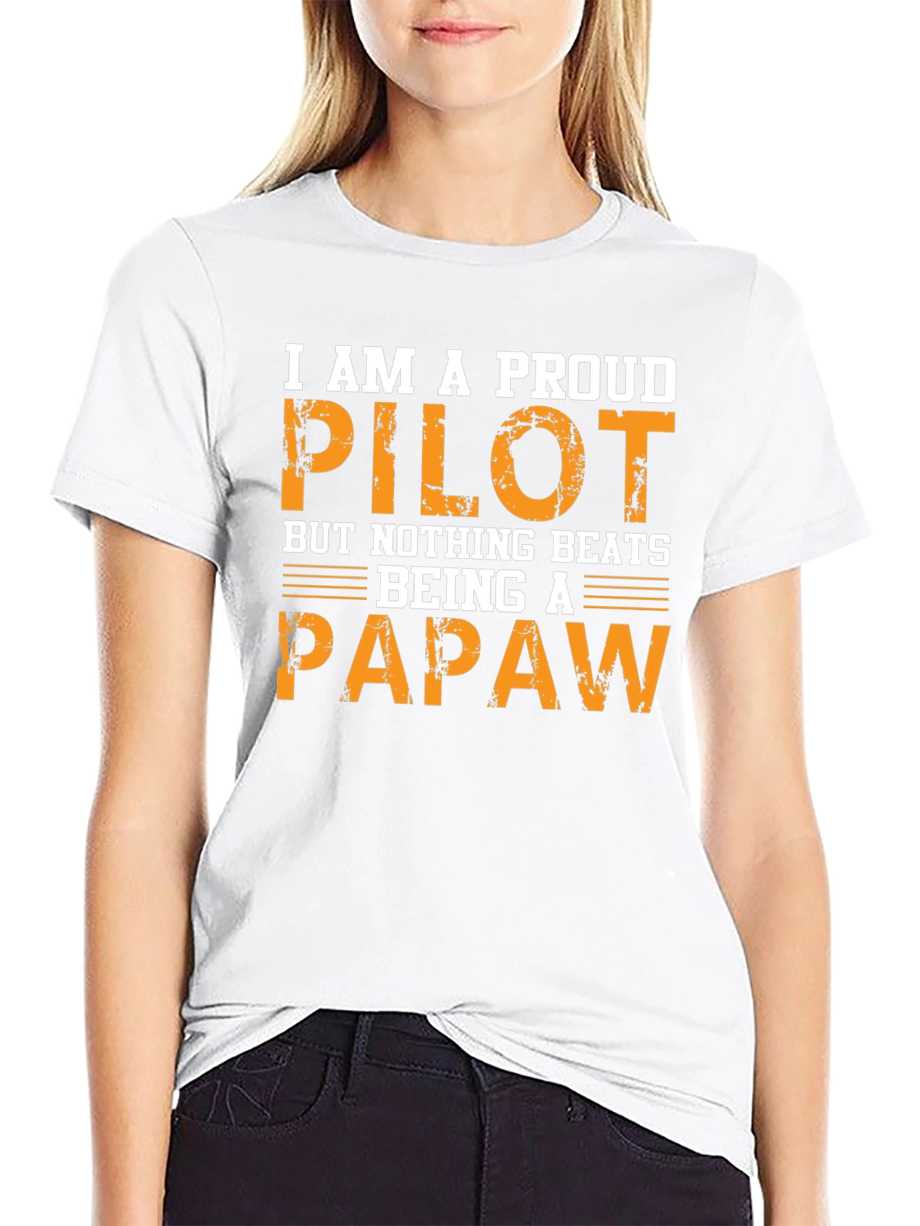 Proud Pilot Papaw T-Shirt