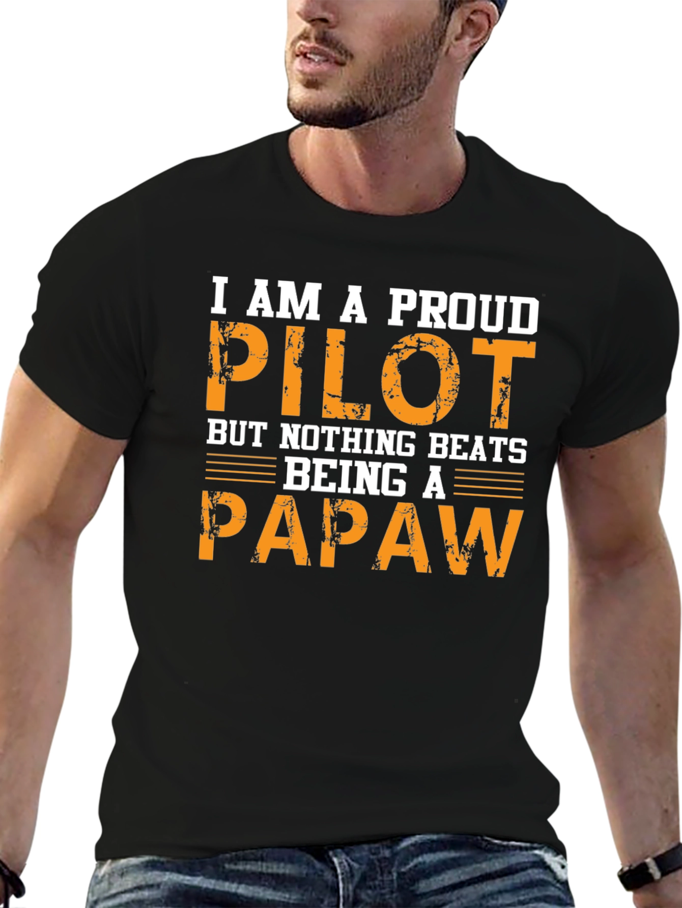 Proud Pilot Papaw T-Shirt