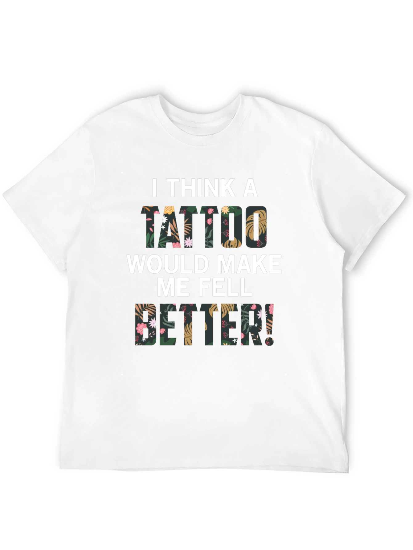 Tattoo Motivation Graphic Tee - Black