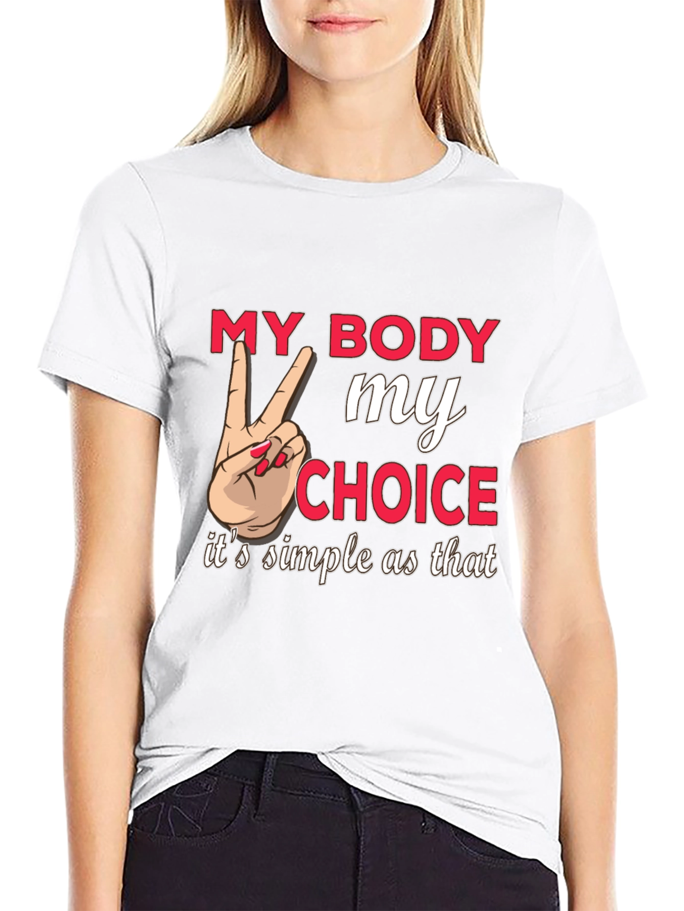 My Body My Choice Graphic Tee