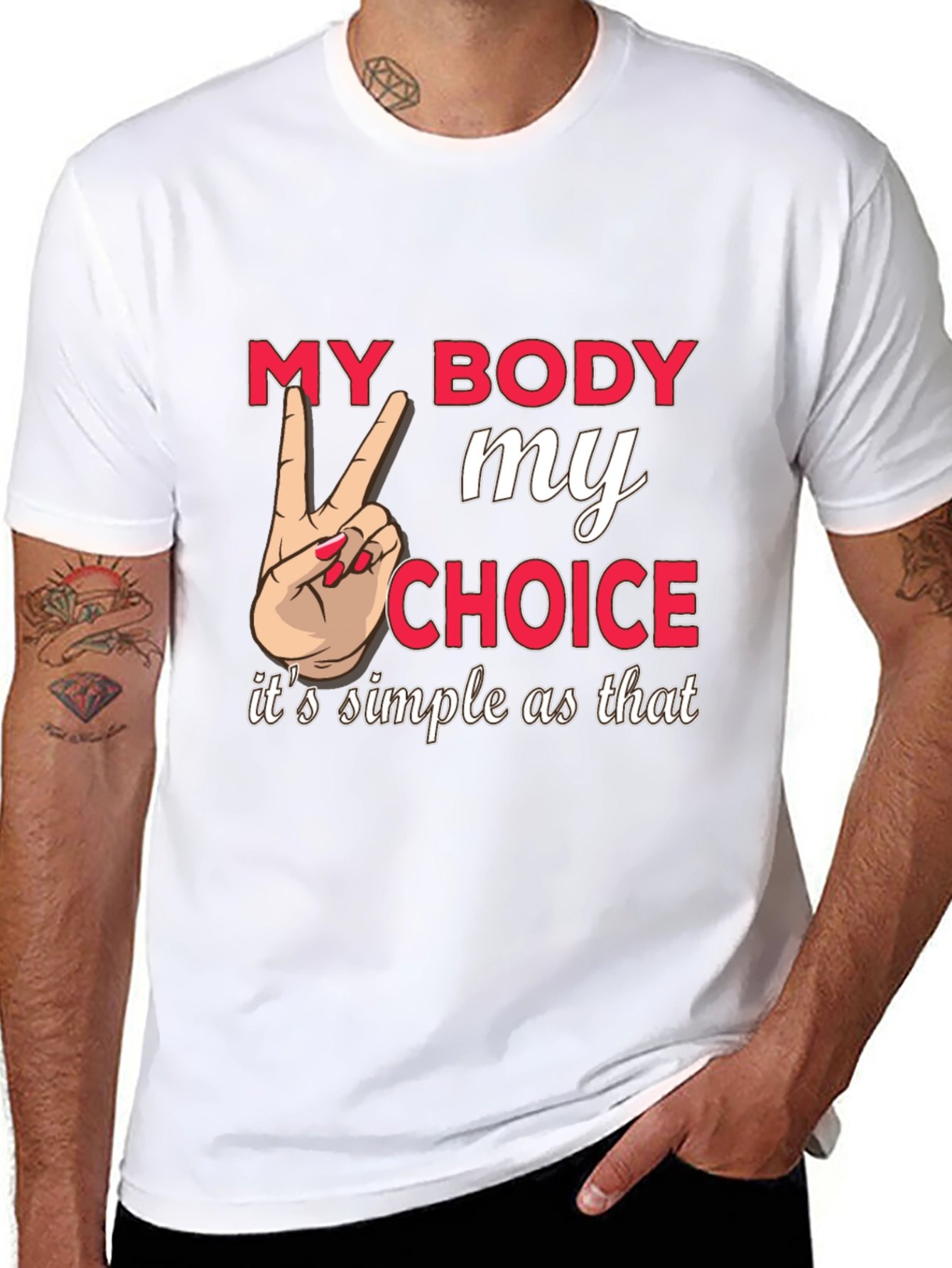 My Body My Choice Graphic Tee