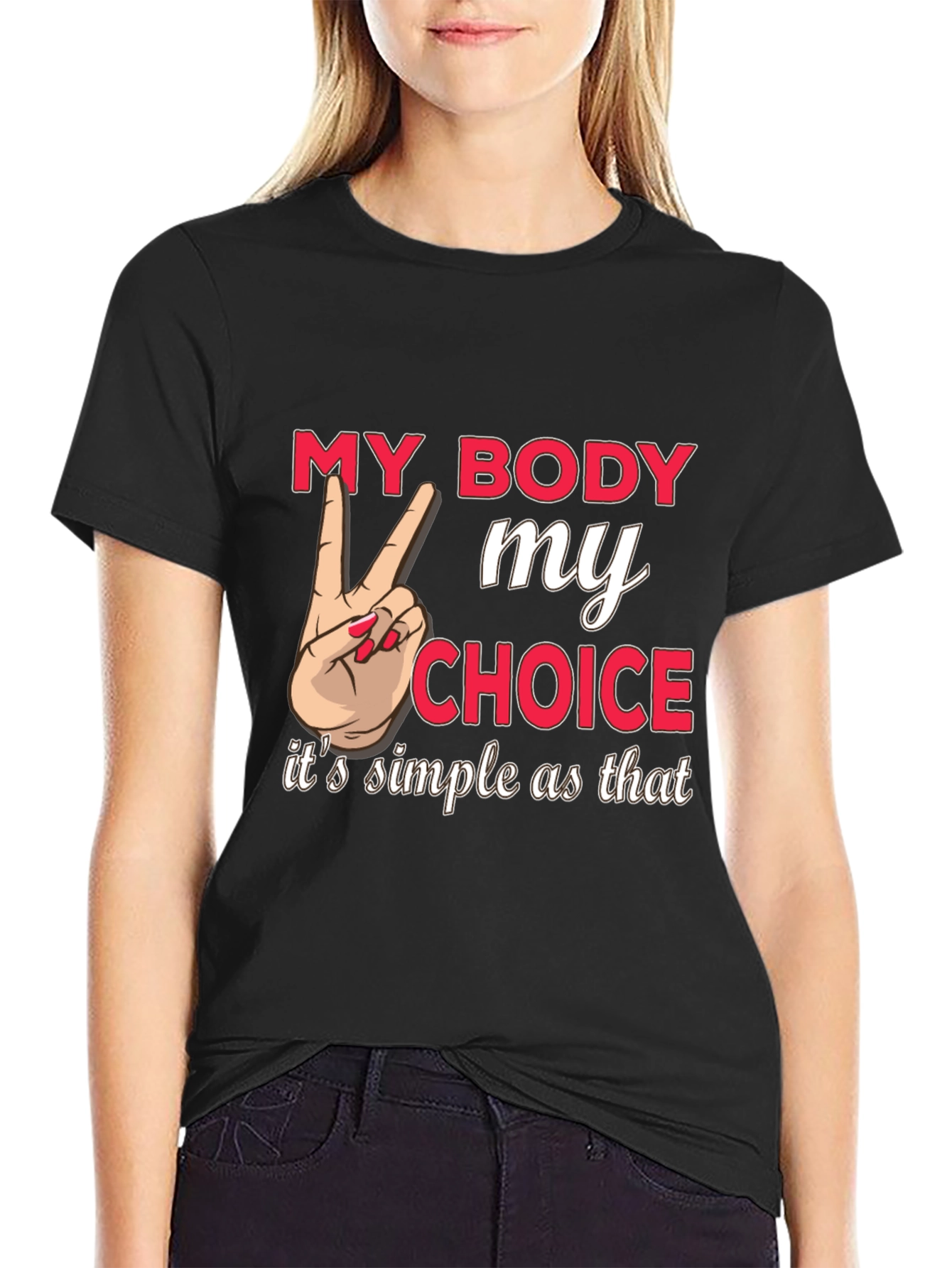 My Body My Choice Graphic Tee