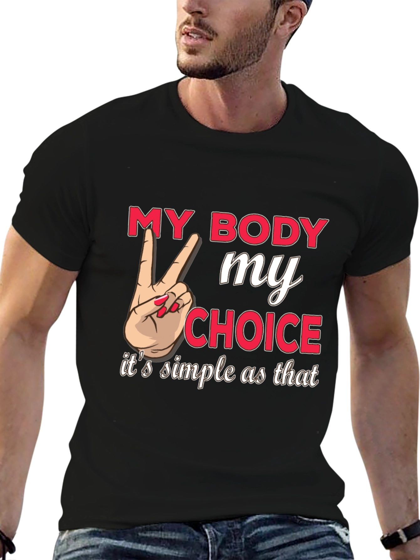 My Body My Choice Graphic Tee