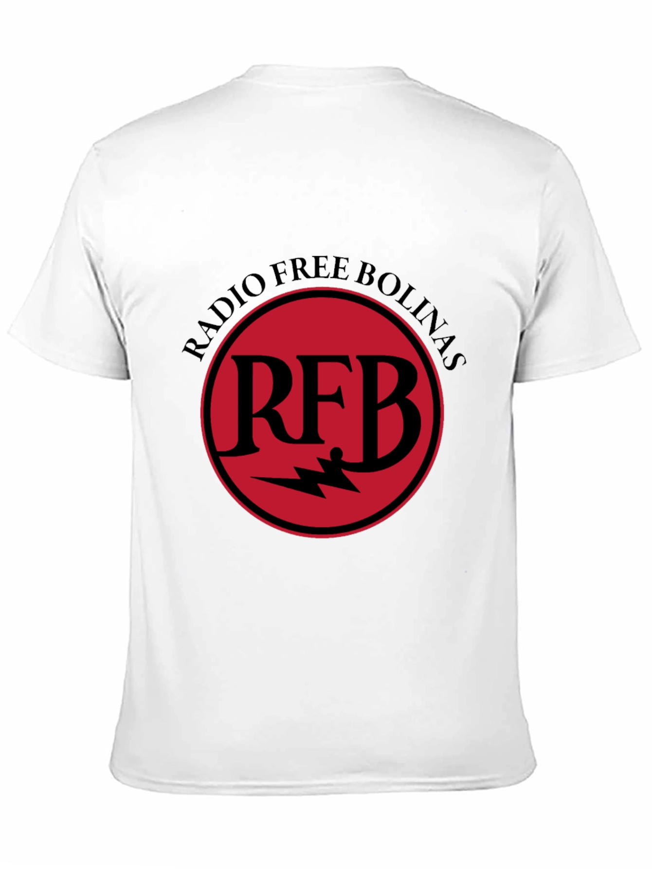 Radio Free Bolinas Black Graphic Tee