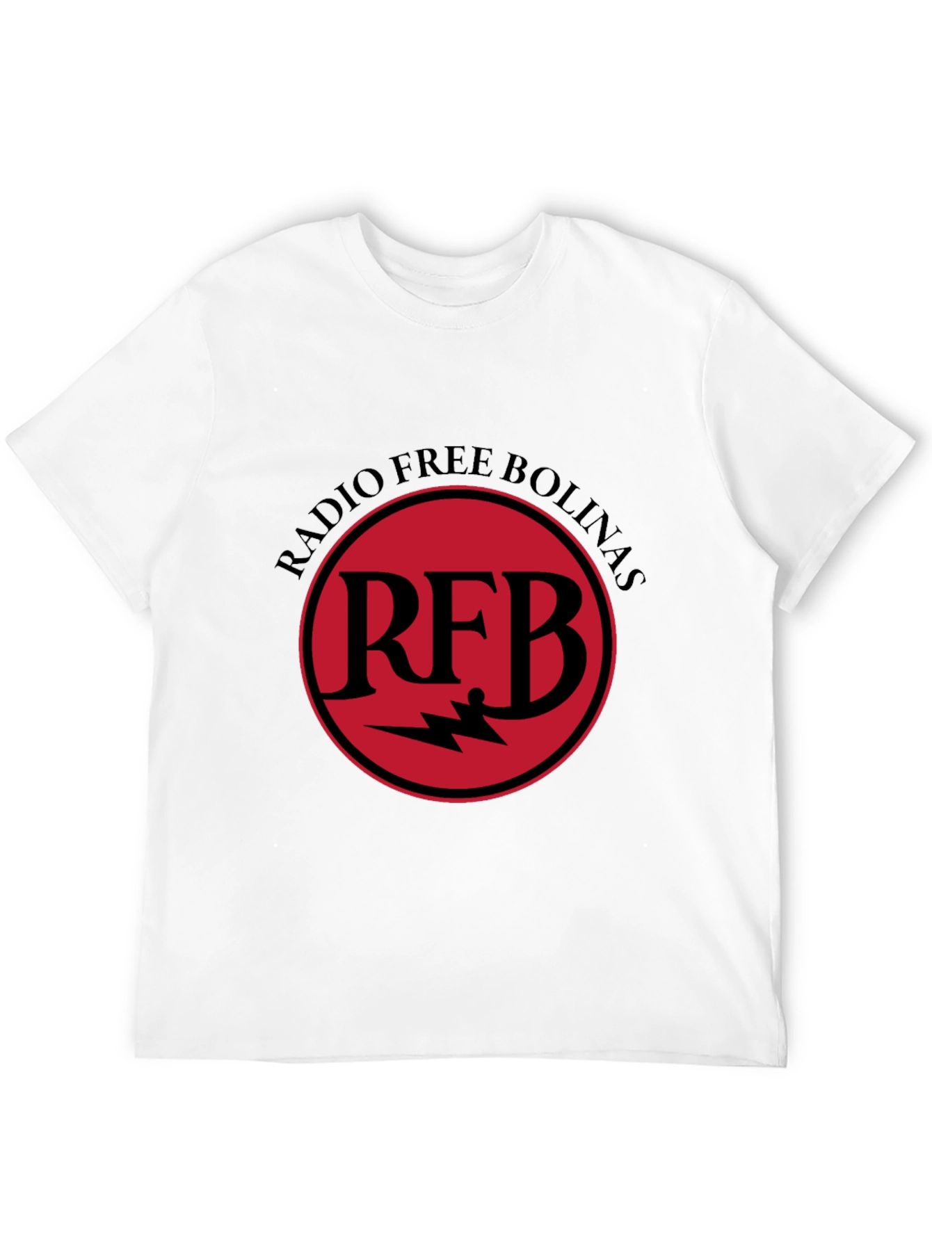Radio Free Bolinas Black Graphic Tee