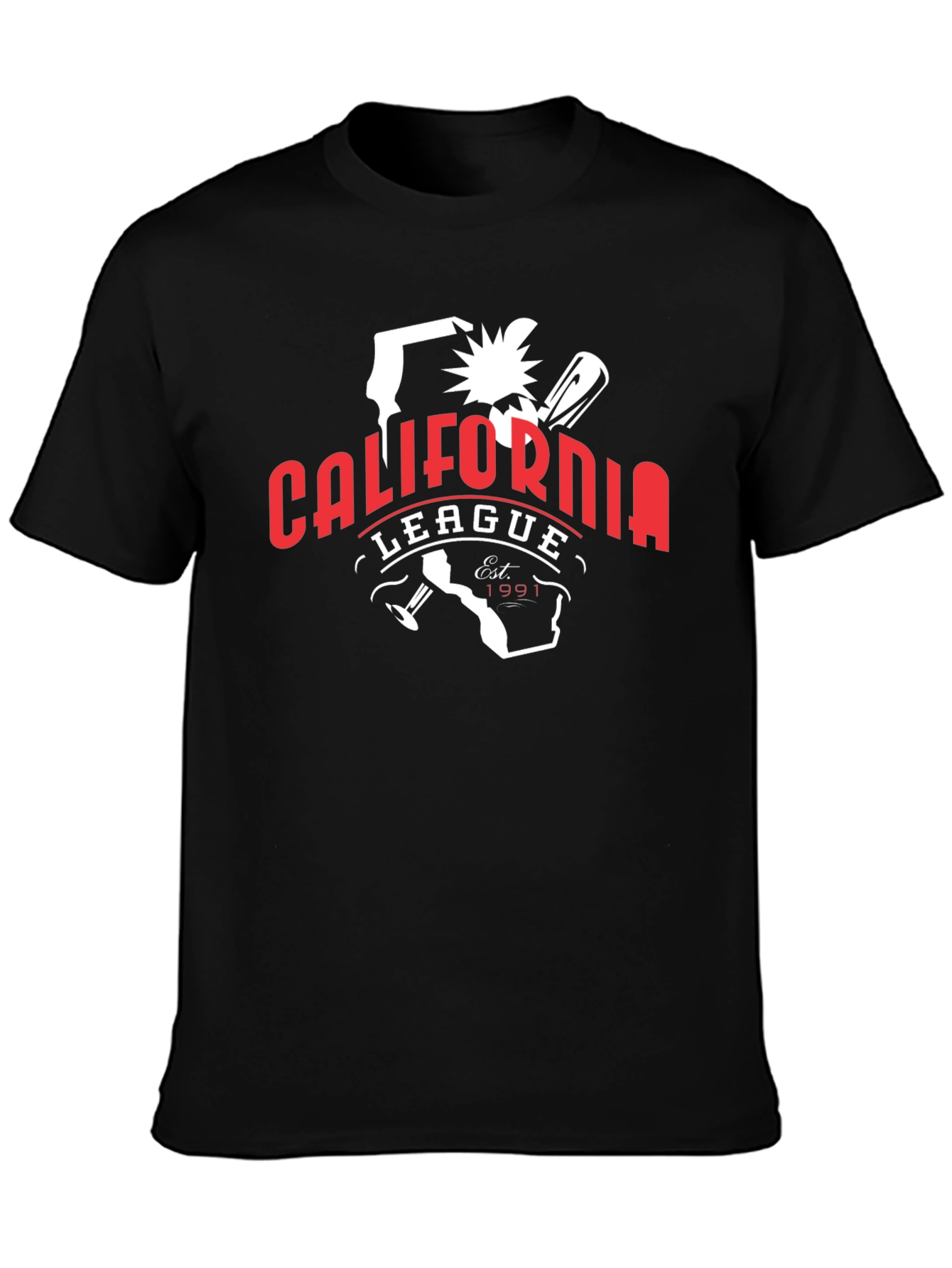 California League Baseball T-Shirt