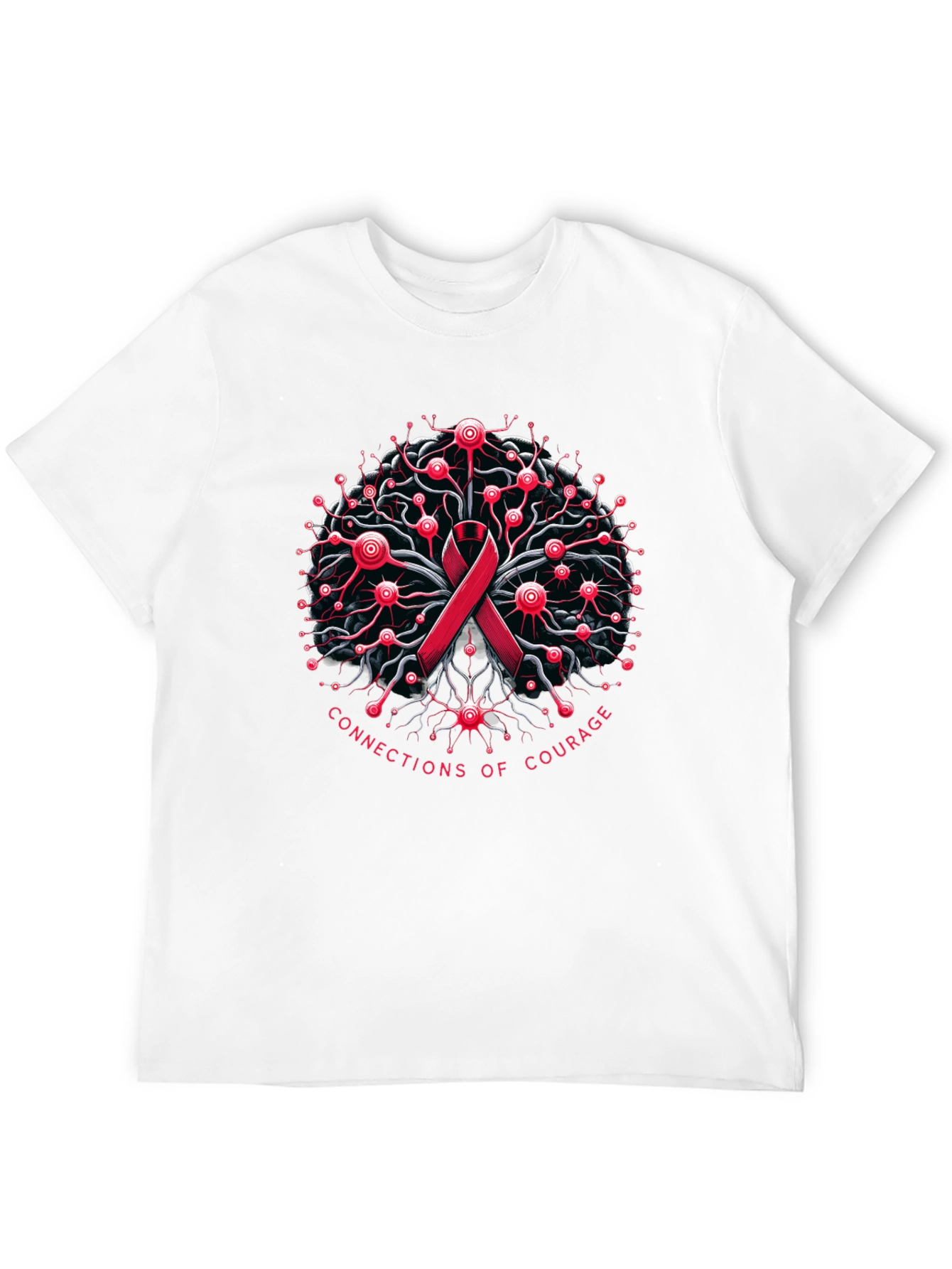 Connections of Courage Awareness T-Shirt