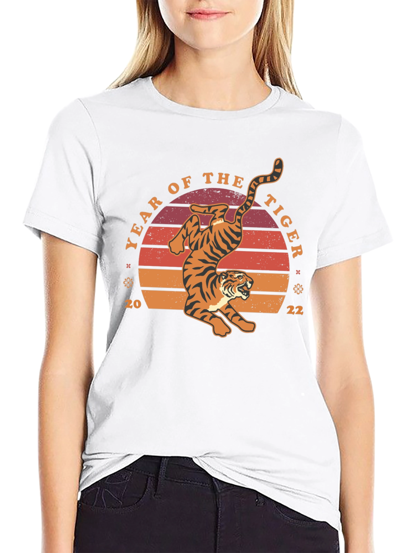 Year of the Tiger Graphic Tee - Black