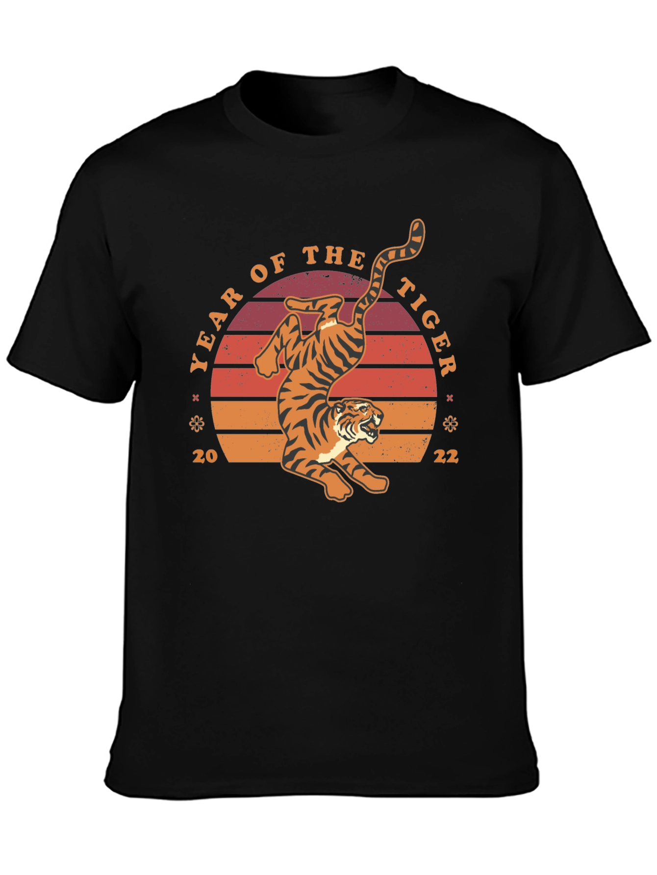 Year of the Tiger Graphic Tee - Black