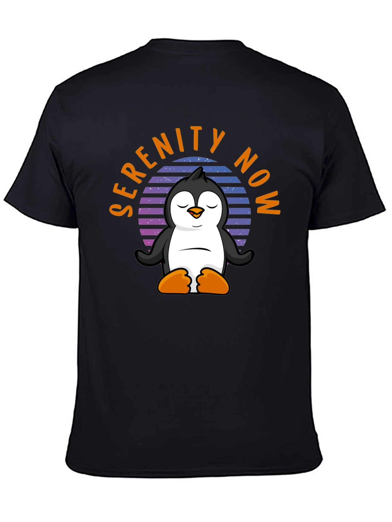 Serenity Now Penguin T-Shirt