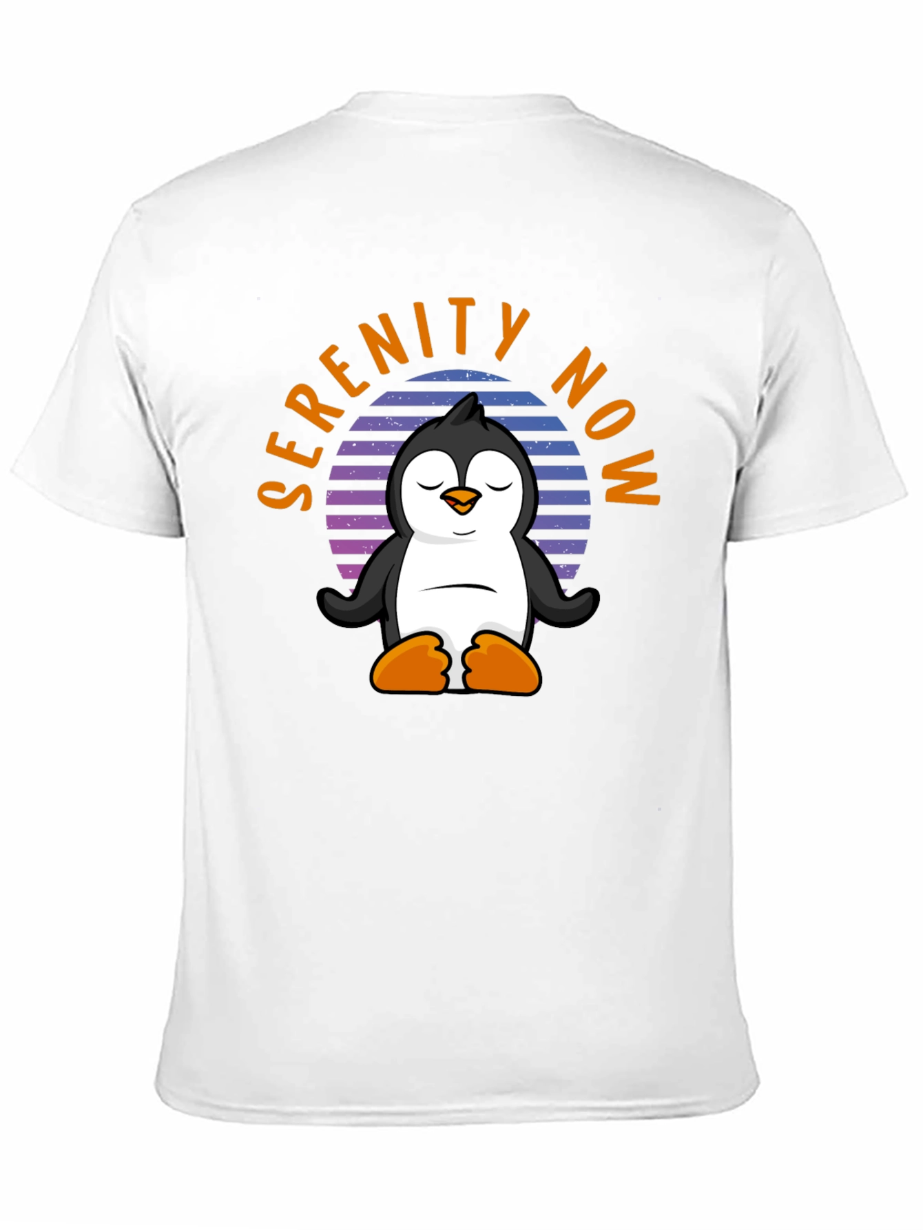 Serenity Now Penguin T-Shirt