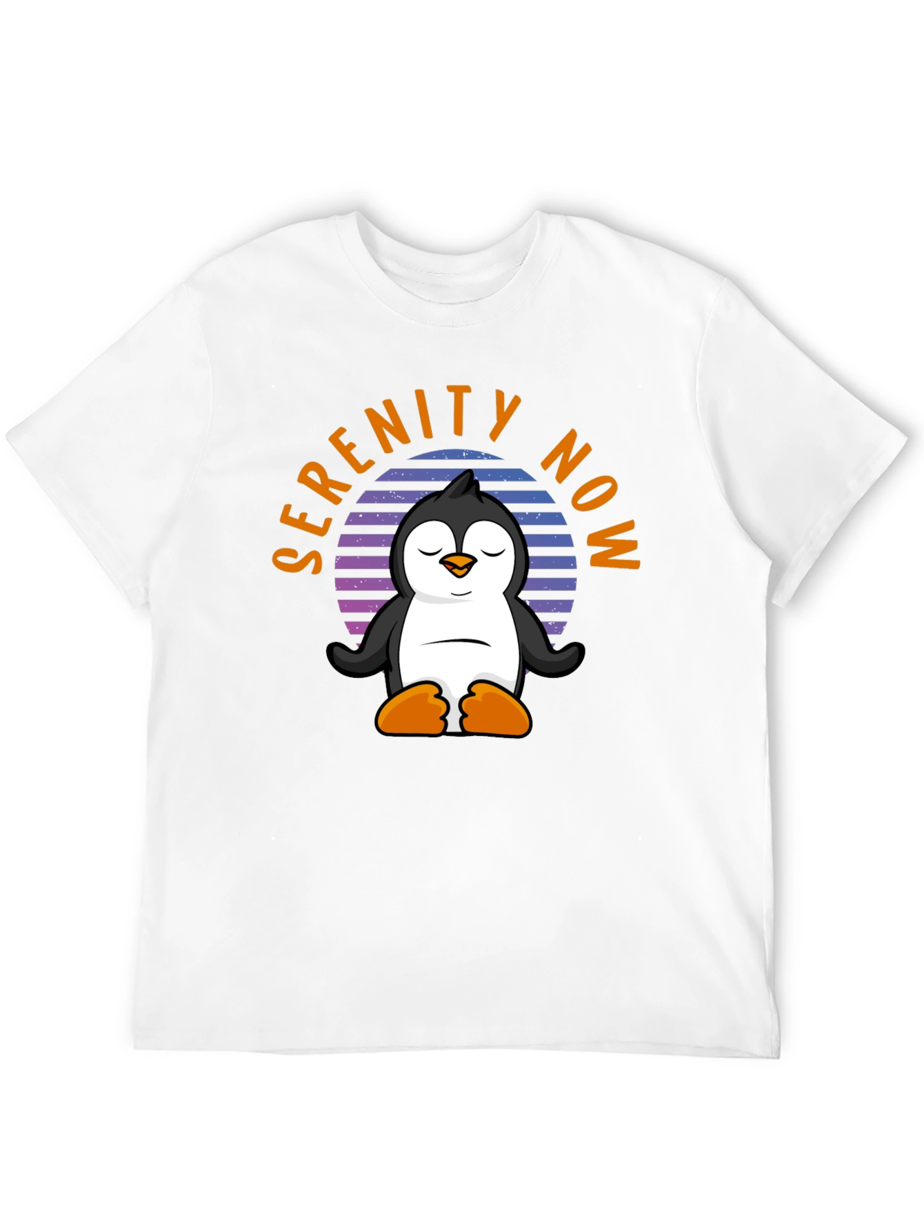 Serenity Now Penguin T-Shirt