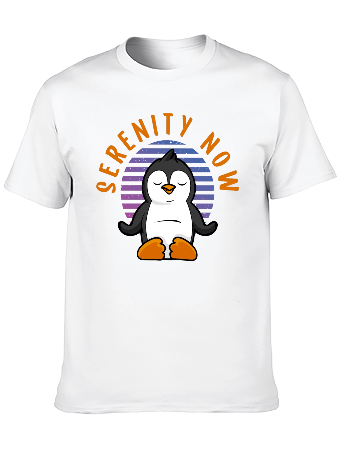 Serenity Now Penguin T-Shirt