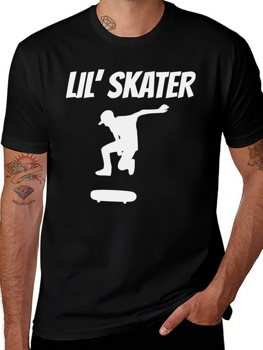Lil Skater Graphic Tee - Cool Skateboard T-Shirt