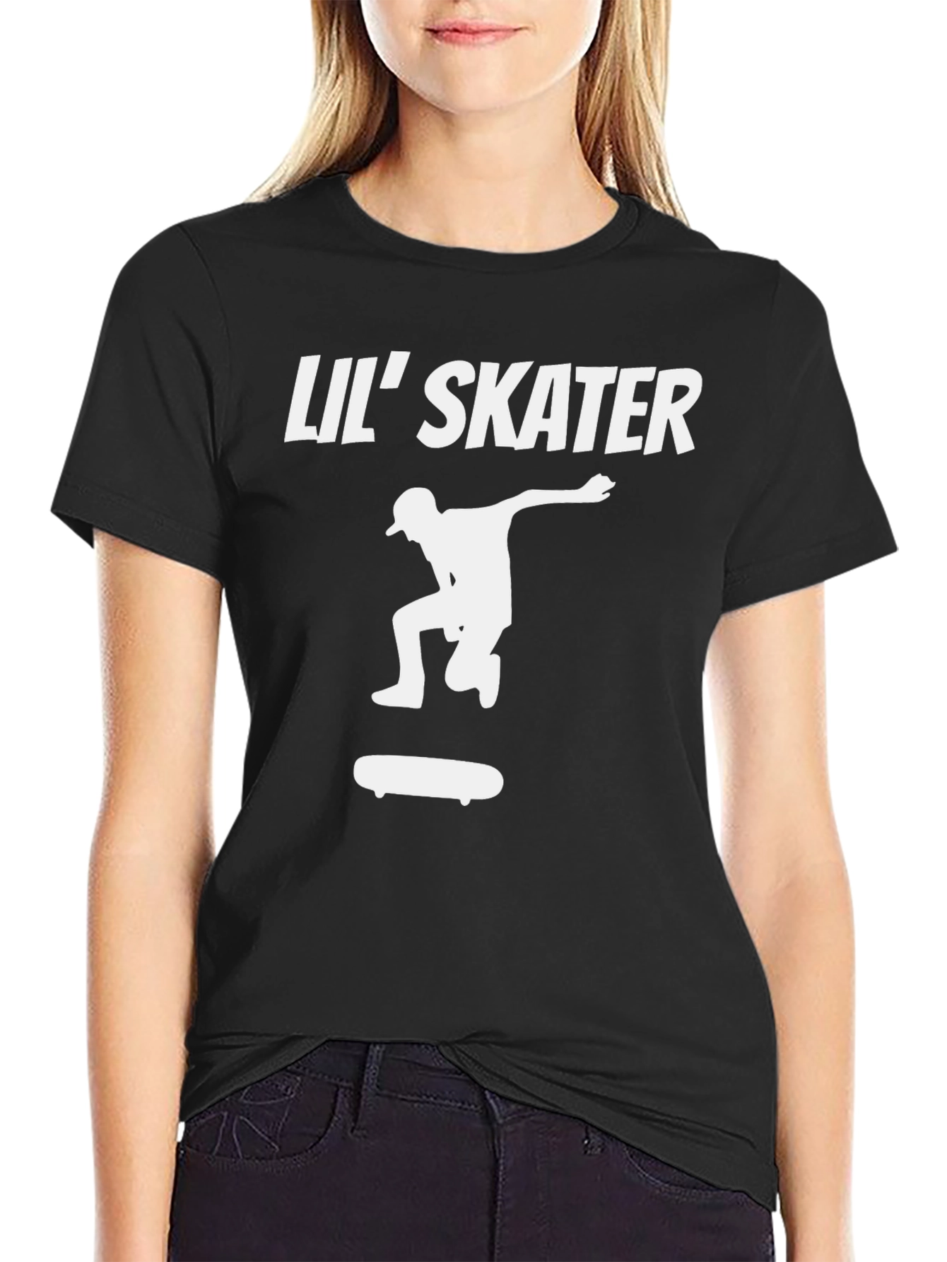 Lil Skater Graphic Tee - Cool Skateboard T-Shirt