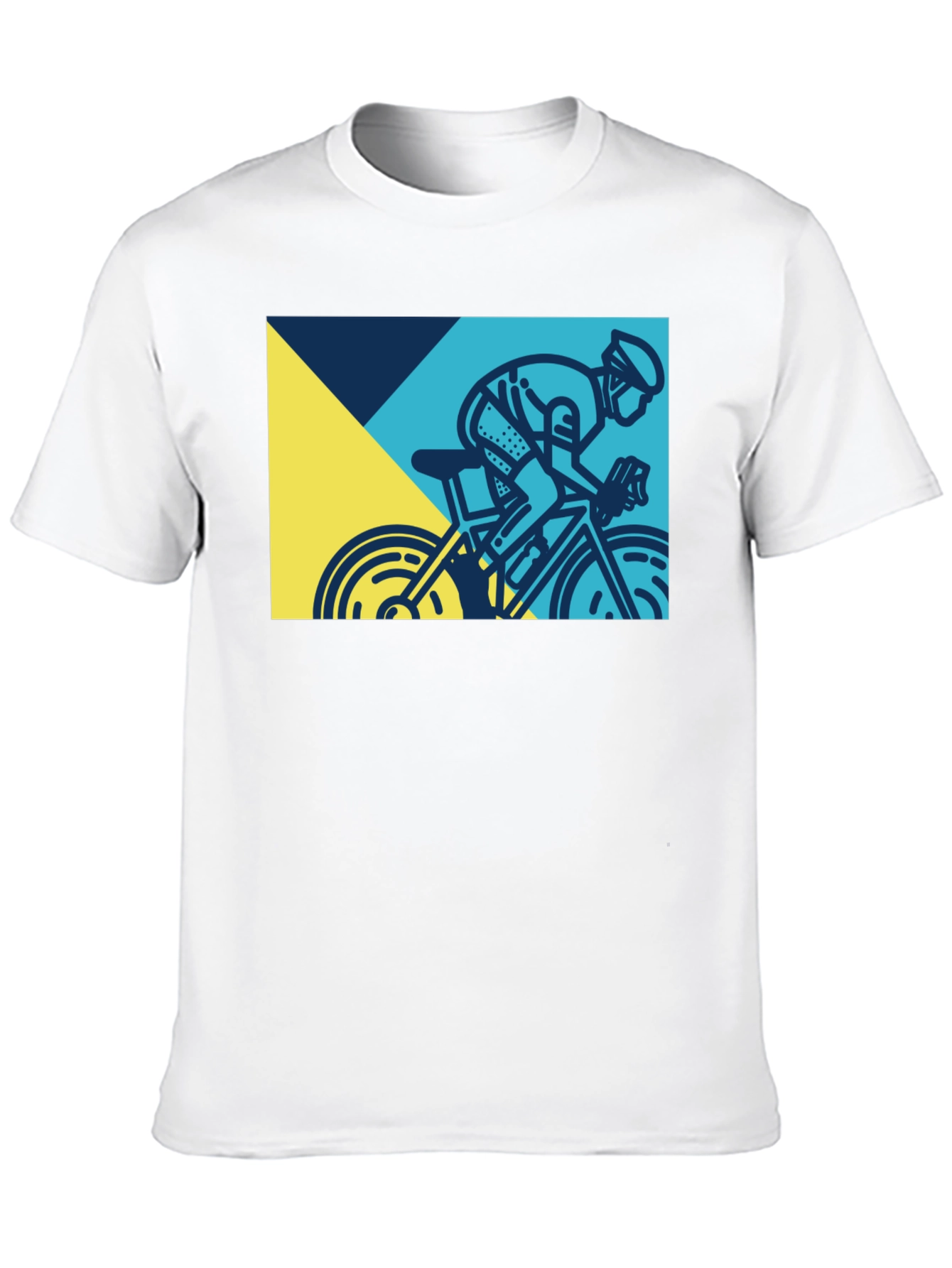 Cycling Graphic Tee - Mens Black T-Shirt