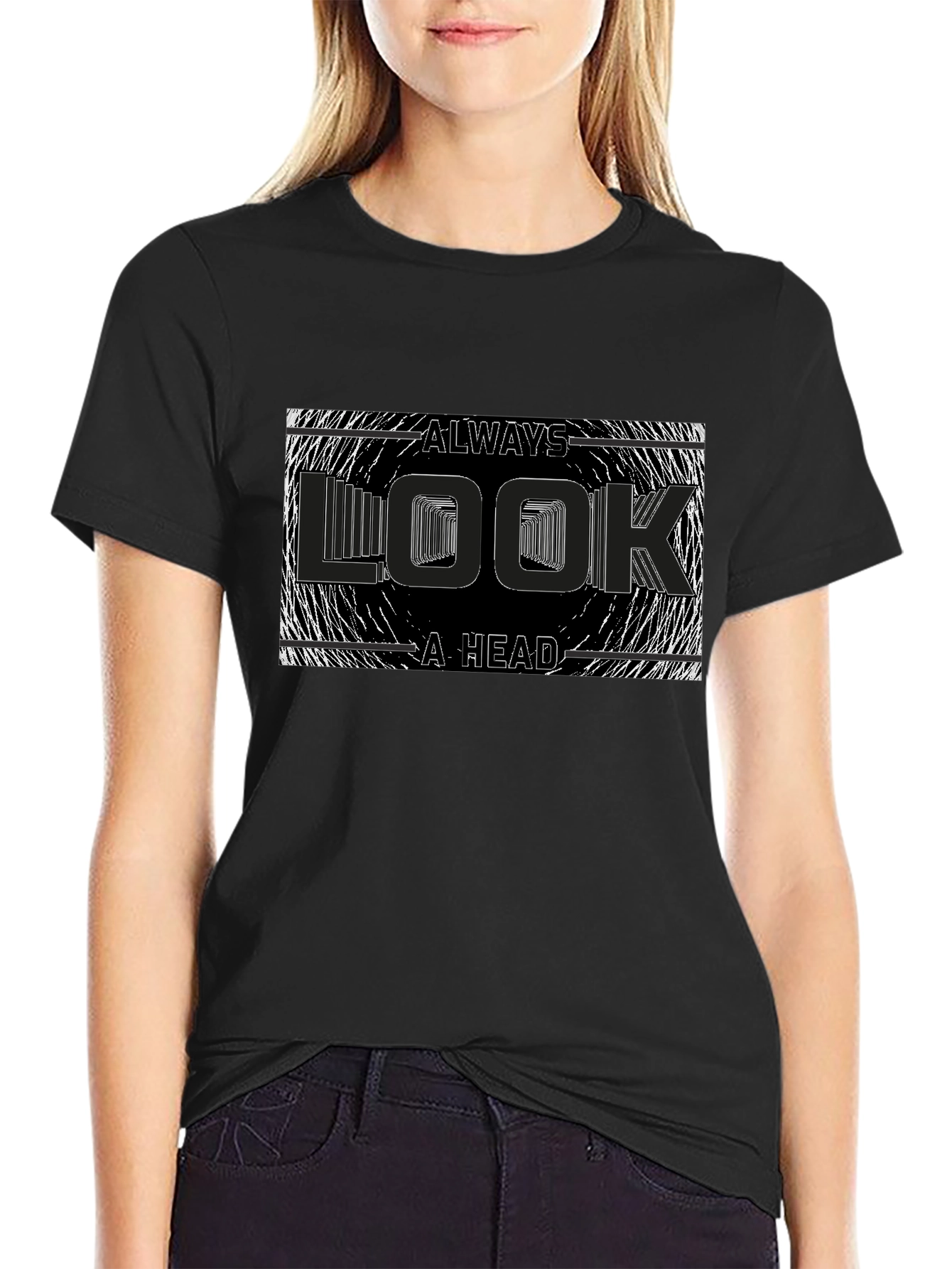 Always Look A Head Graphic Tee