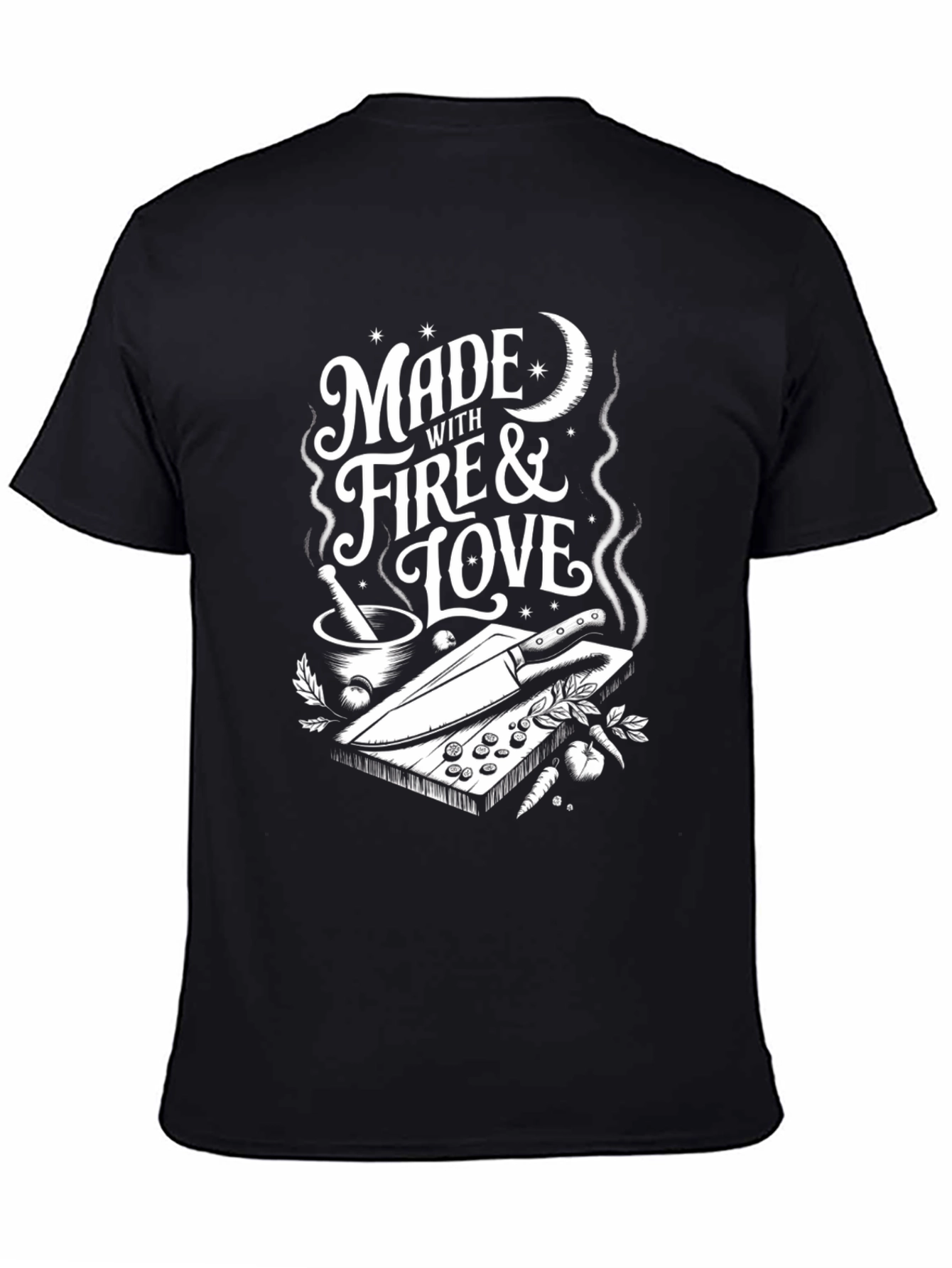 Made With Fire & Love Graphic T-Shirt