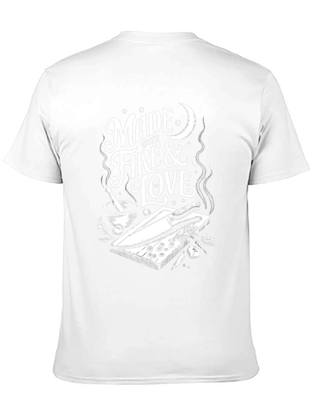 Made With Fire & Love Graphic T-Shirt
