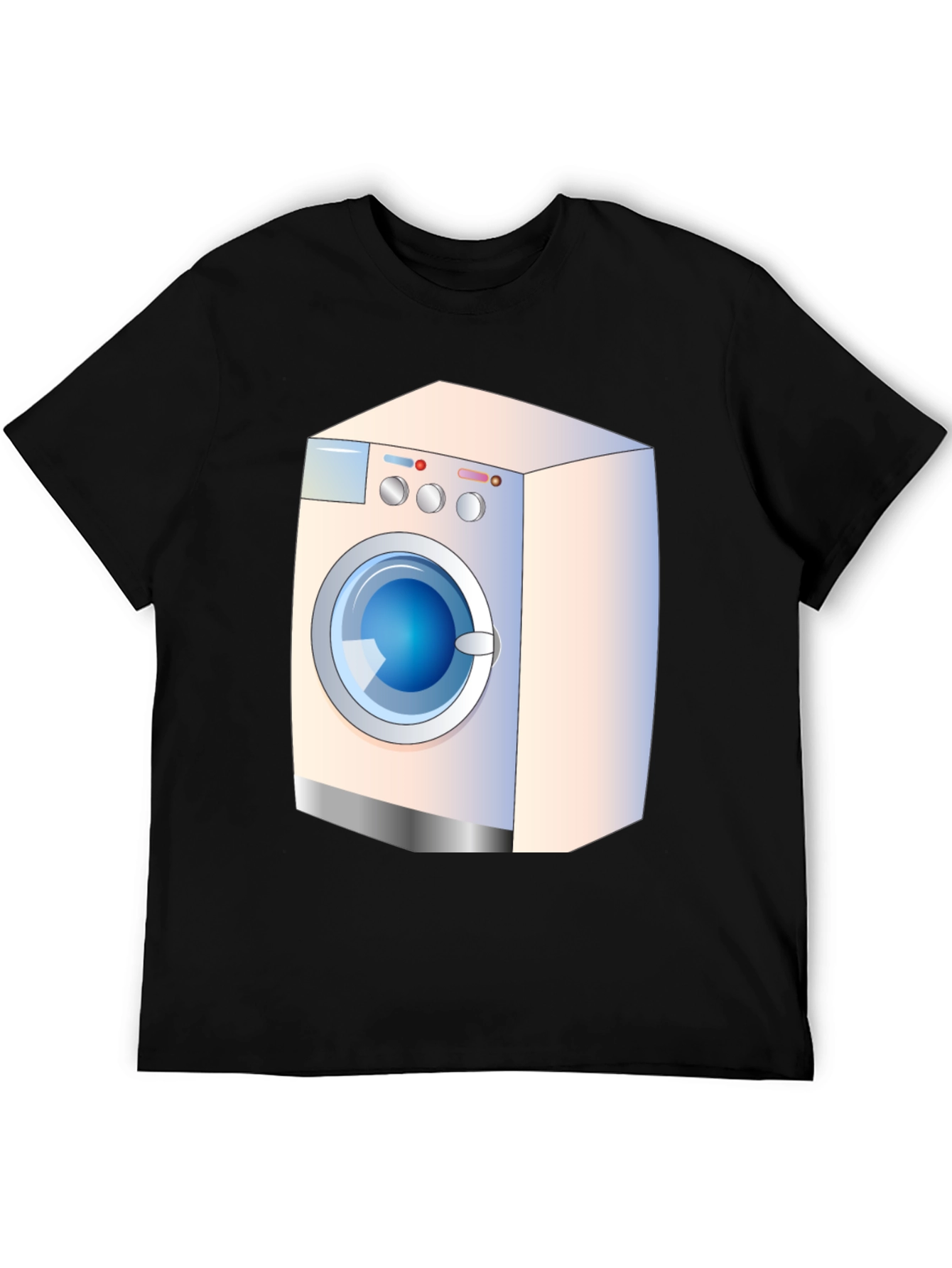 Washer Graphic Tee - Unique Design