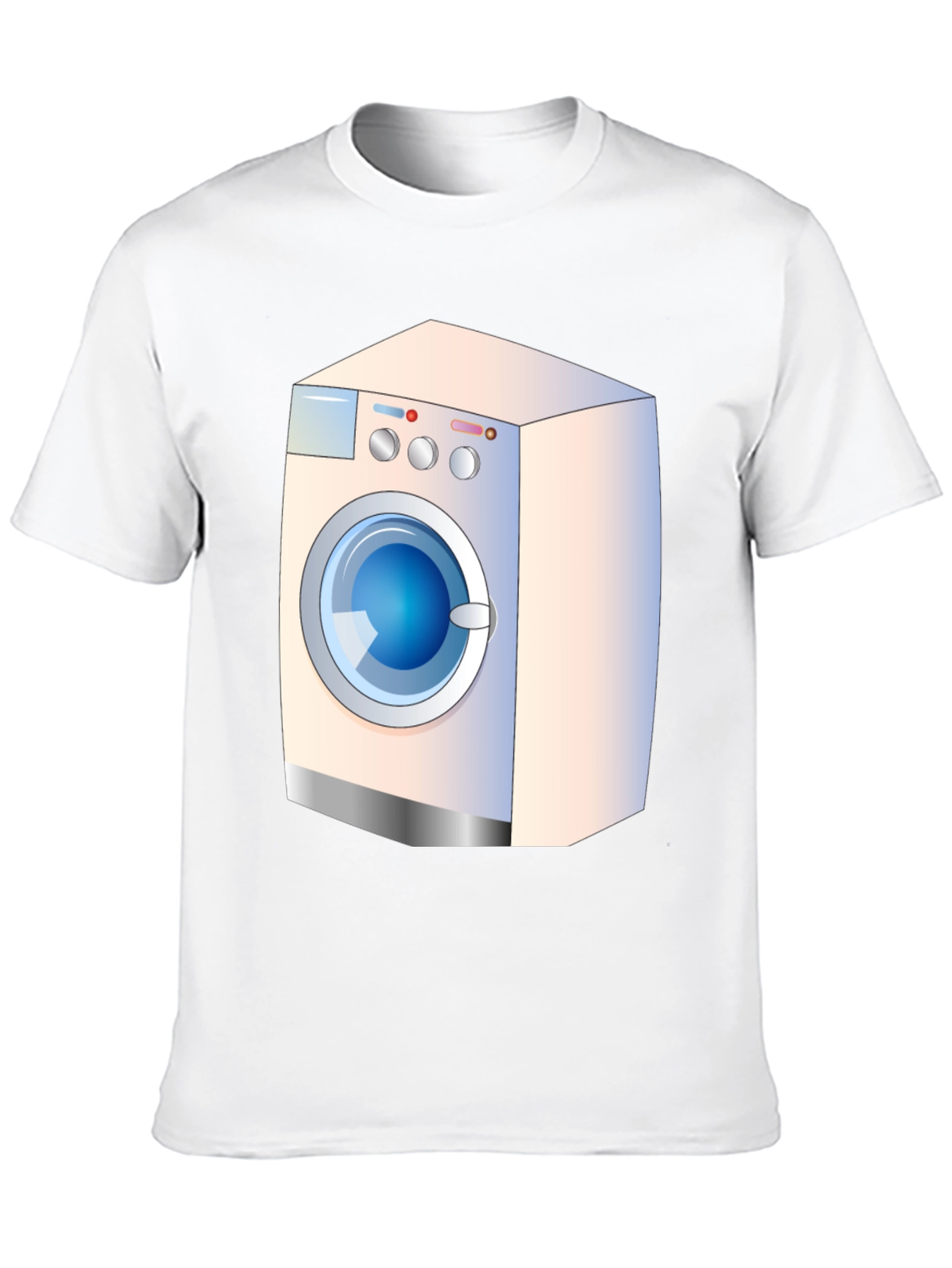 Washer Graphic Tee - Unique Design