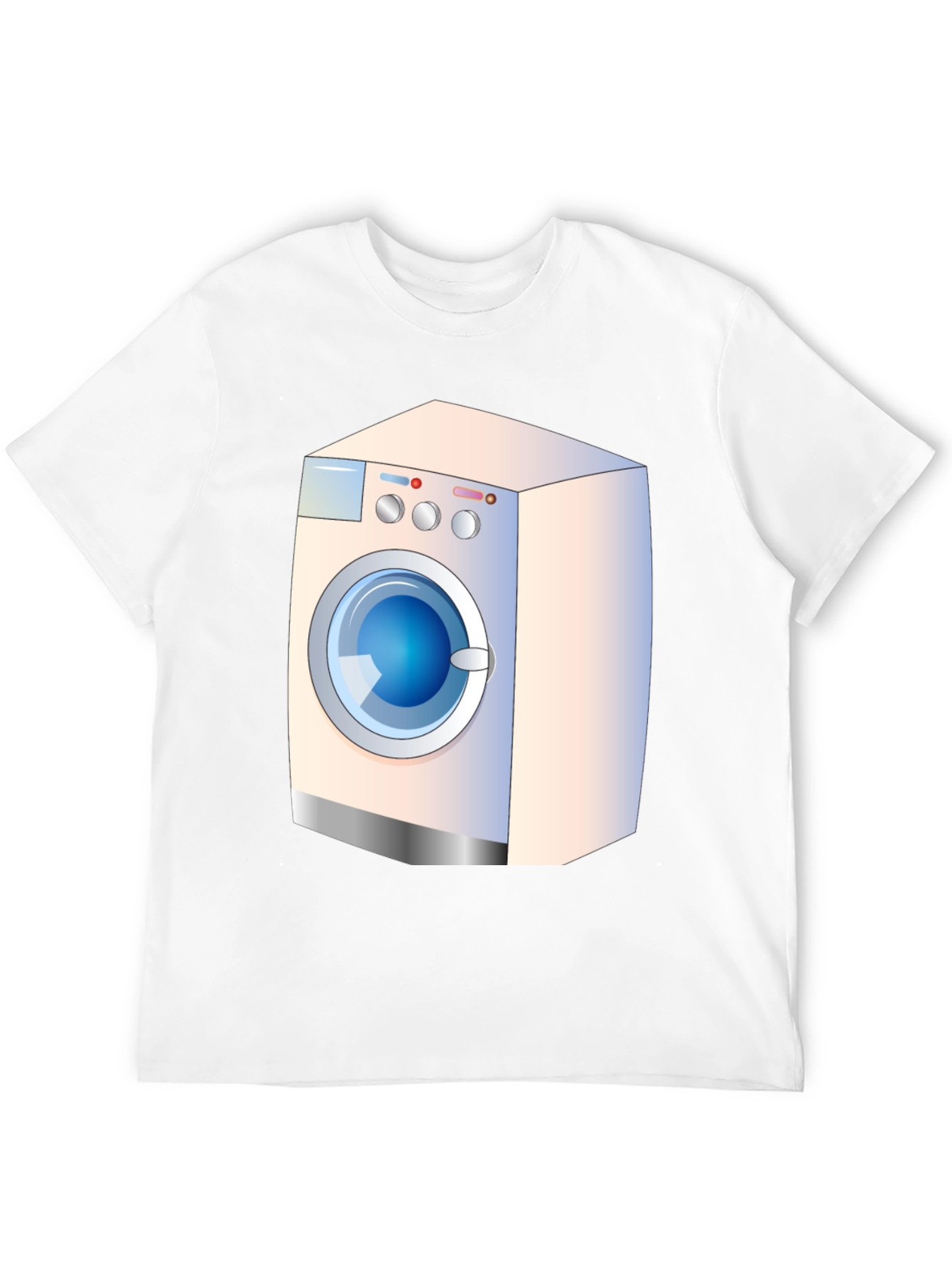 Washer Graphic Tee - Unique Design