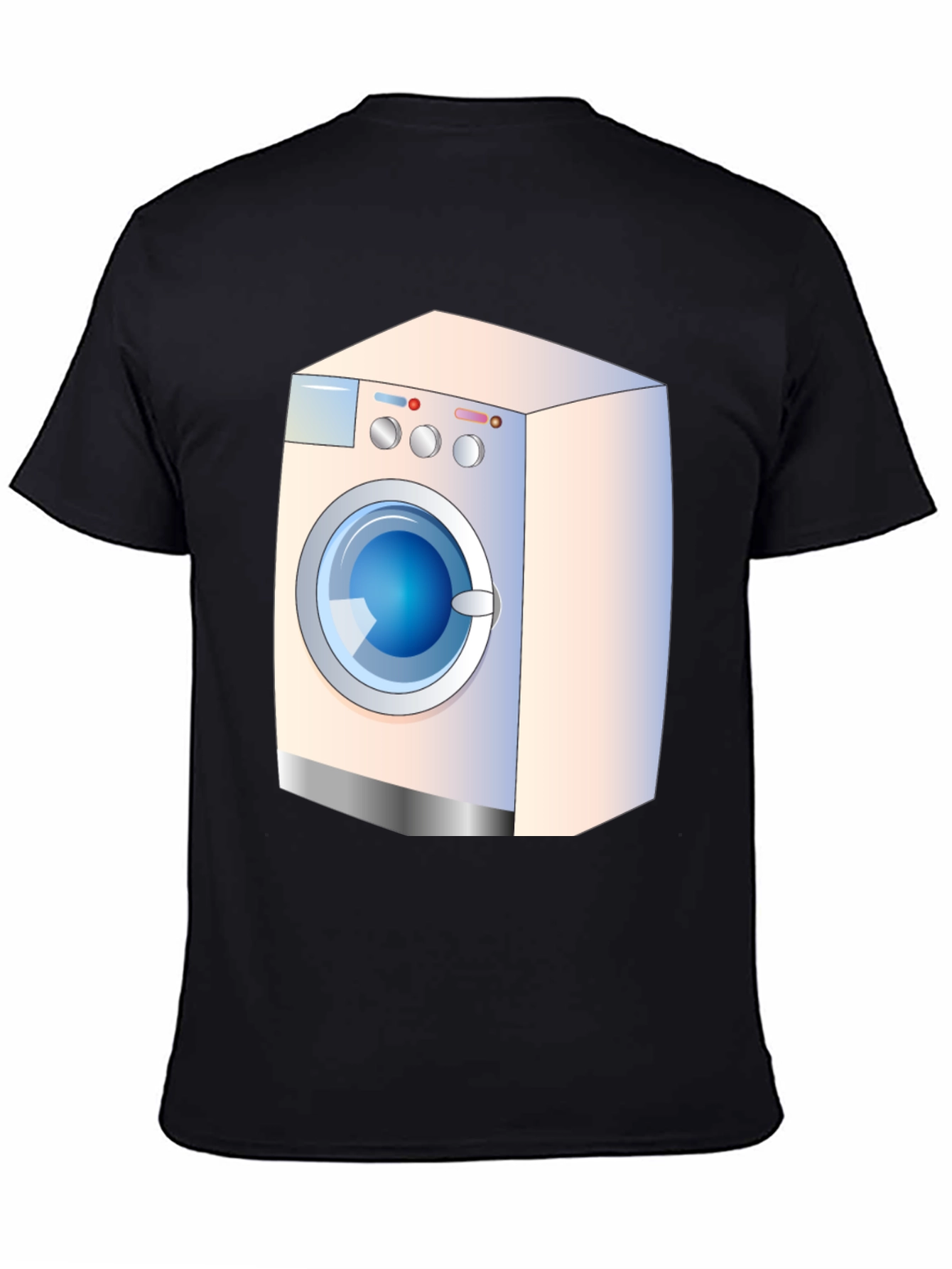 Washer Graphic Tee - Unique Design