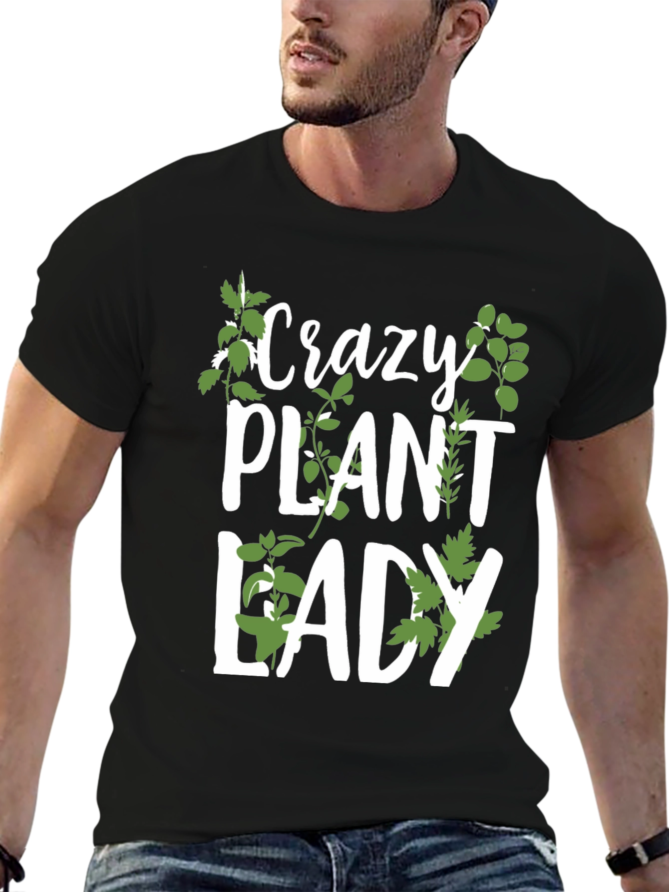 Crazy Plant Lady Graphic T-Shirt - Unisex