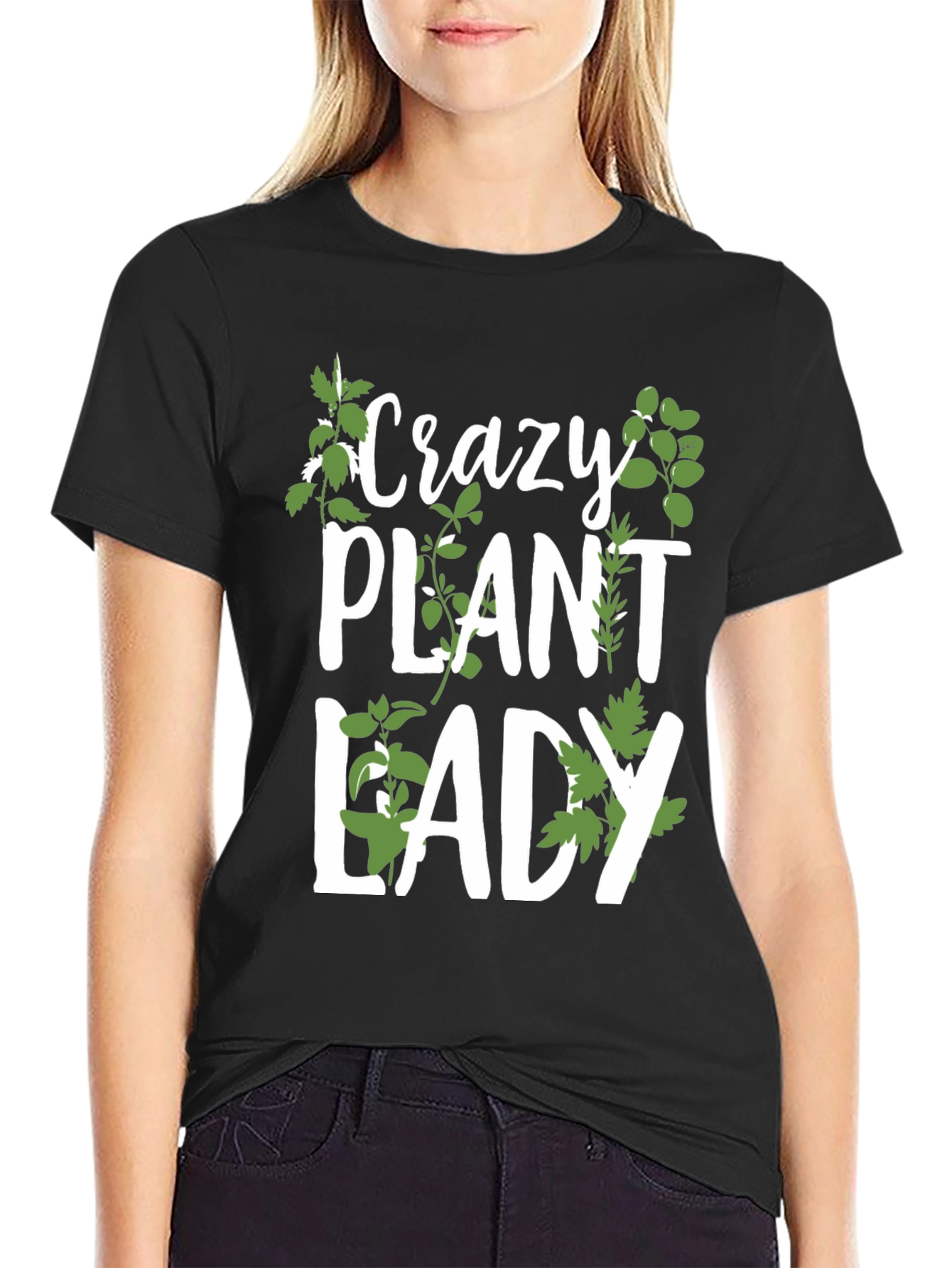 Crazy Plant Lady Graphic T-Shirt - Unisex