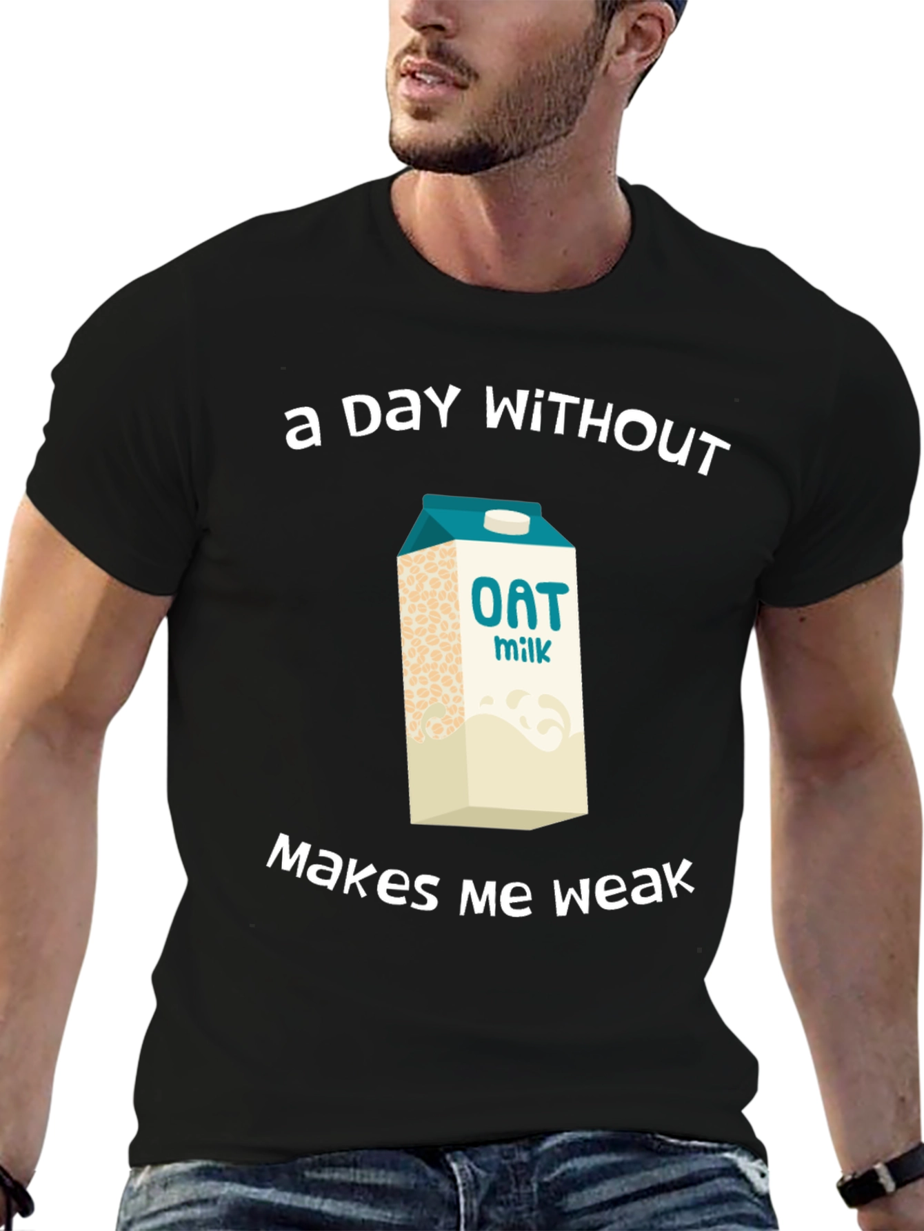 Oat Milk Lover T-Shirt - Makes Me Weak