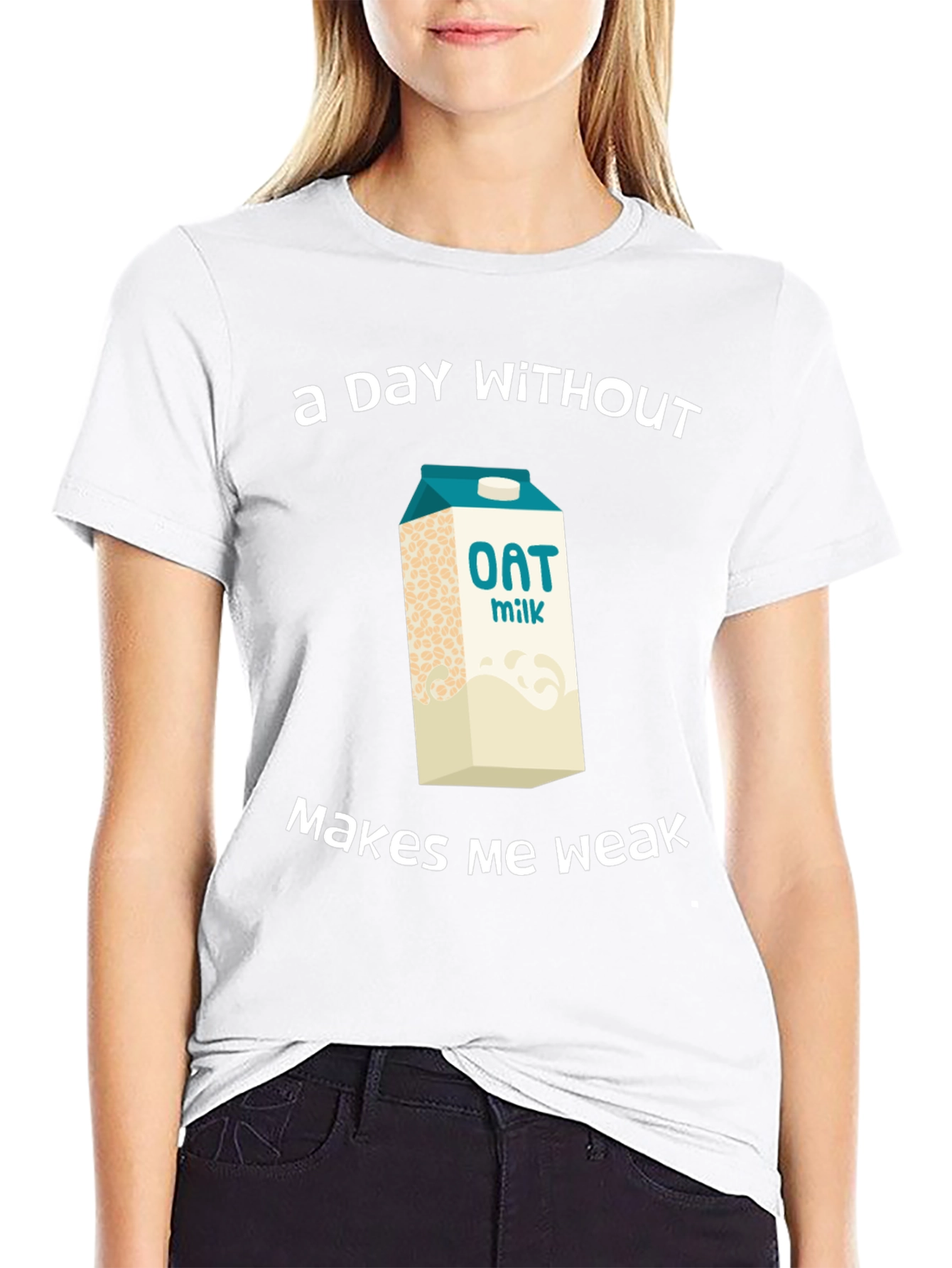 Oat Milk Lover T-Shirt - Makes Me Weak