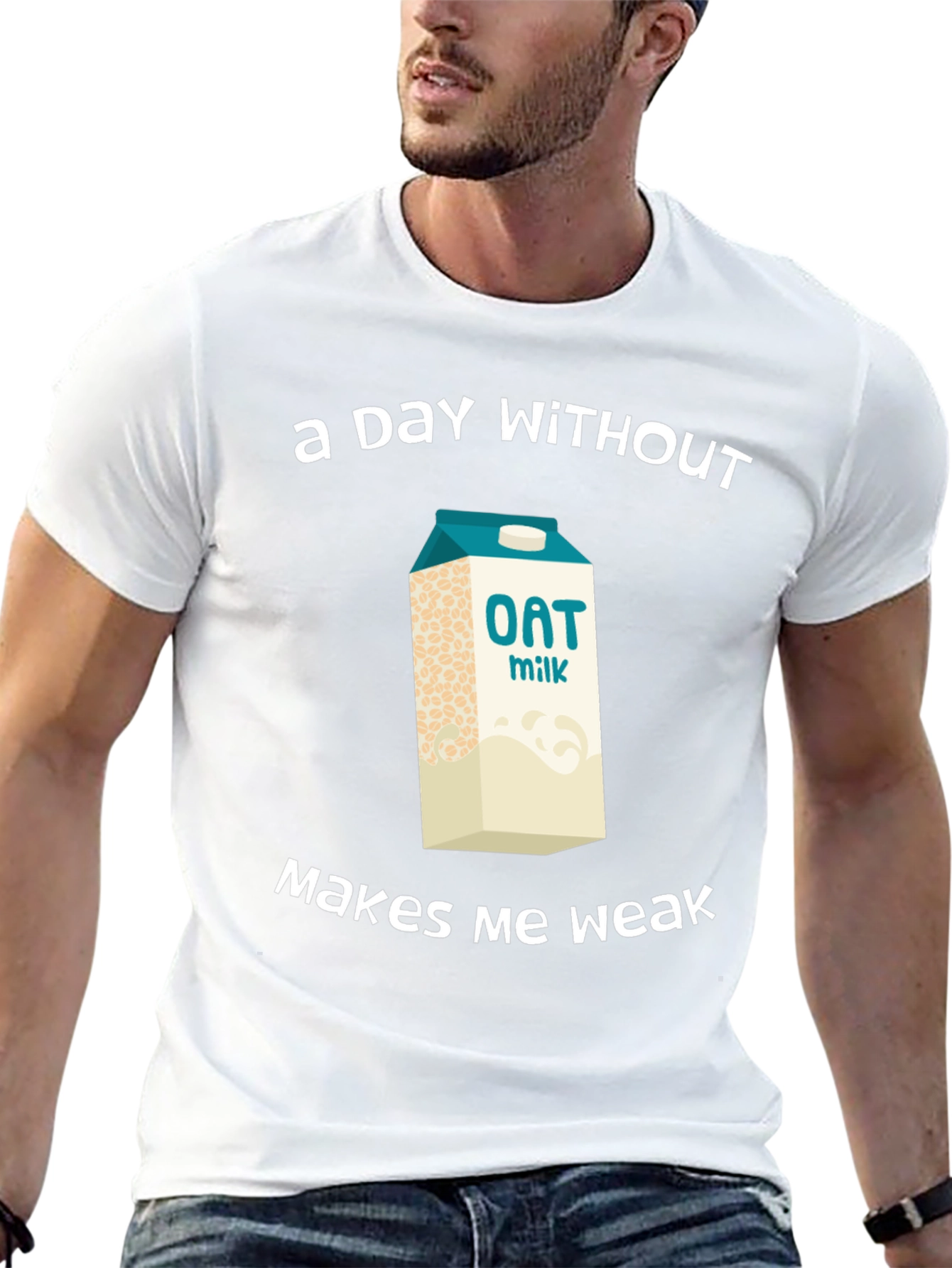 Oat Milk Lover T-Shirt - Makes Me Weak