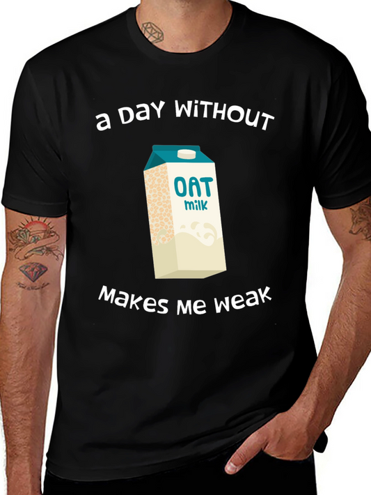 Oat Milk Lover T-Shirt - Makes Me Weak