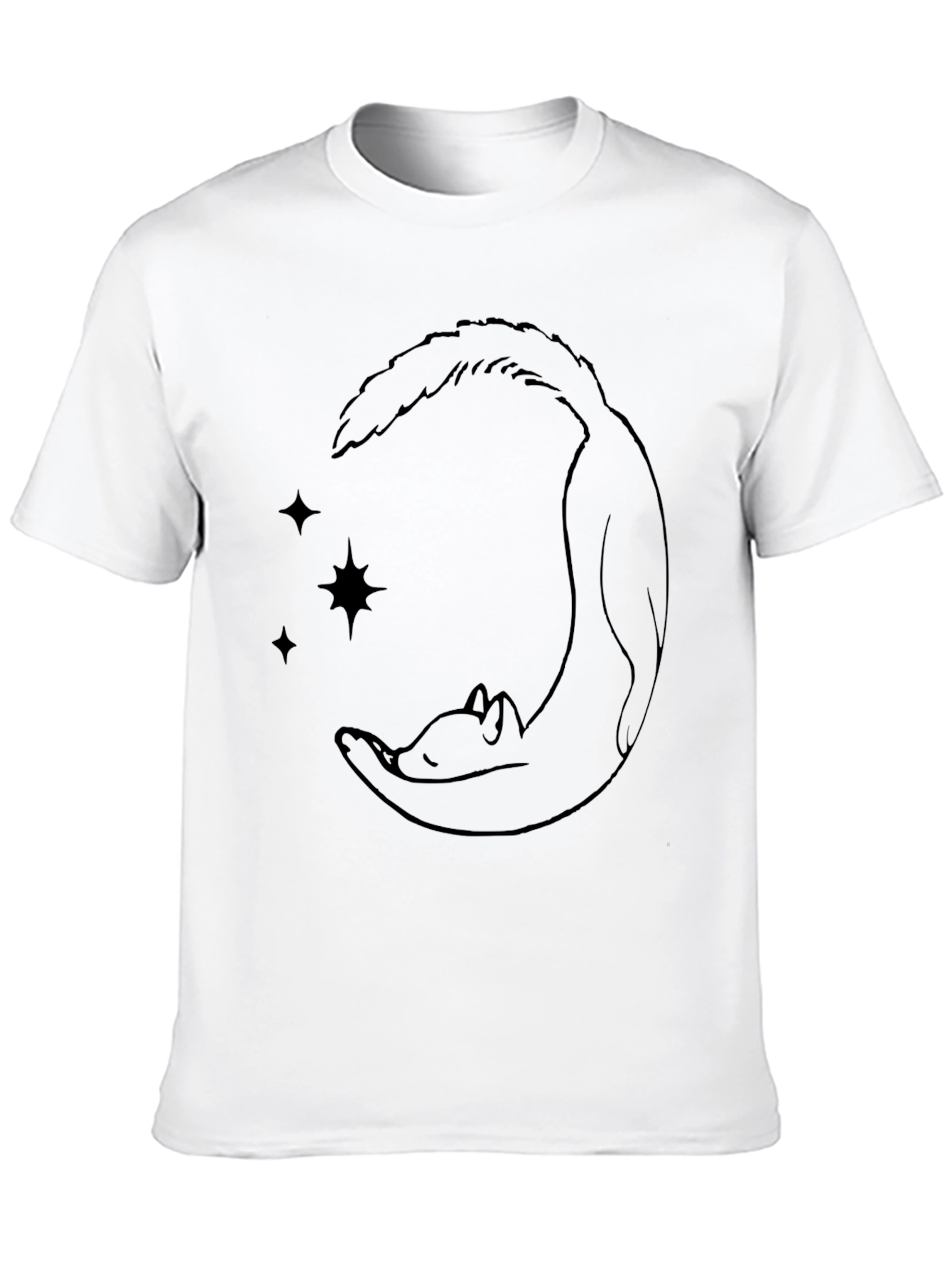 Fox Moon Graphic Tee - Unisex Soft Style
