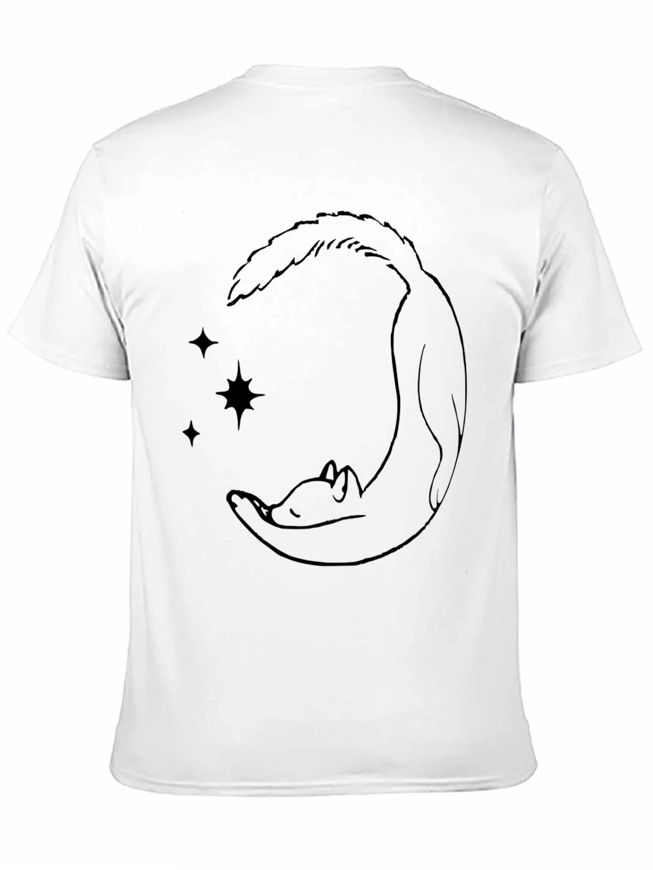 Fox Moon Graphic Tee - Unisex Soft Style