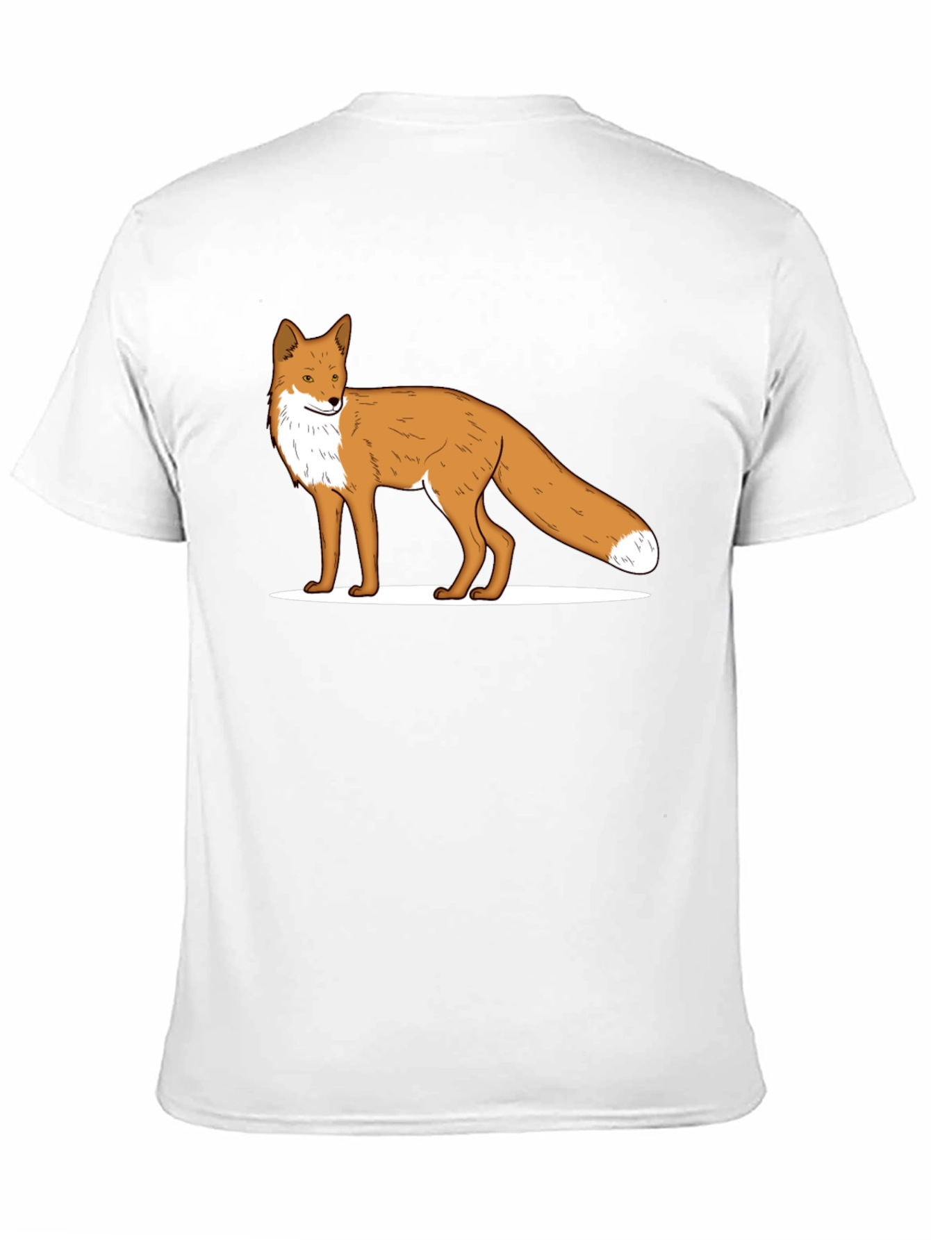 Fox Graphic Black T-Shirt - Stylish Casual Wear