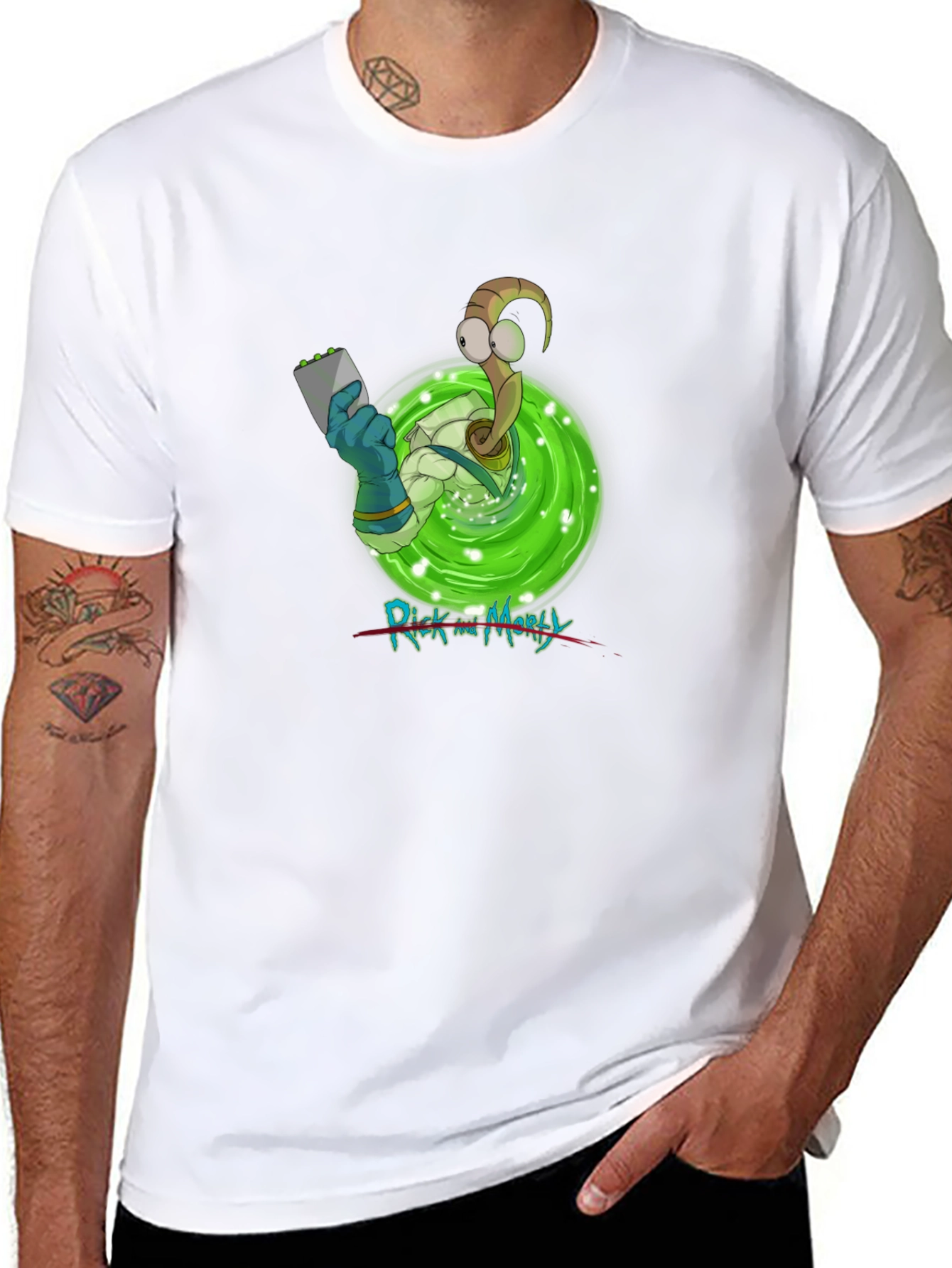 Rick and Morty Wormhole T-Shirt