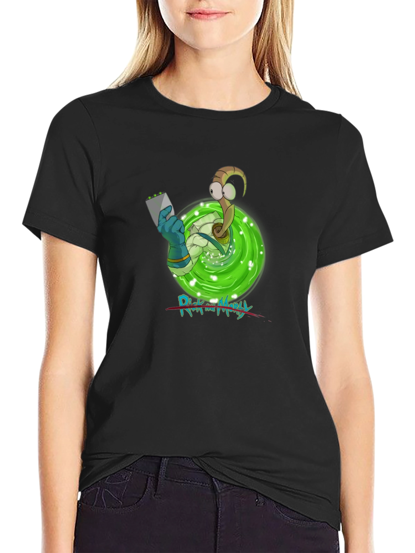 Rick and Morty Wormhole T-Shirt