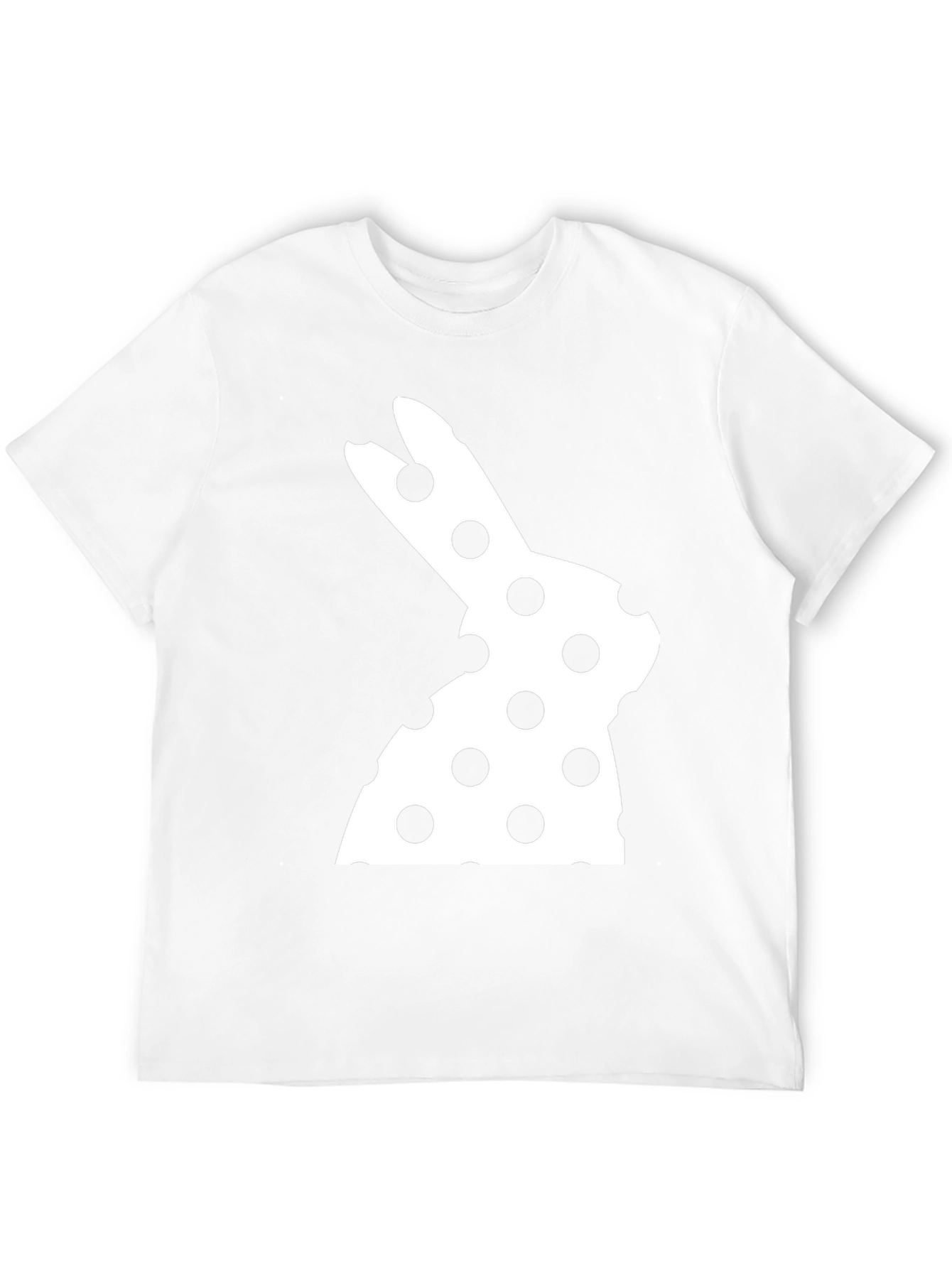Easter Bunny Polka Dot T-Shirt - Fun Holiday Apparel
