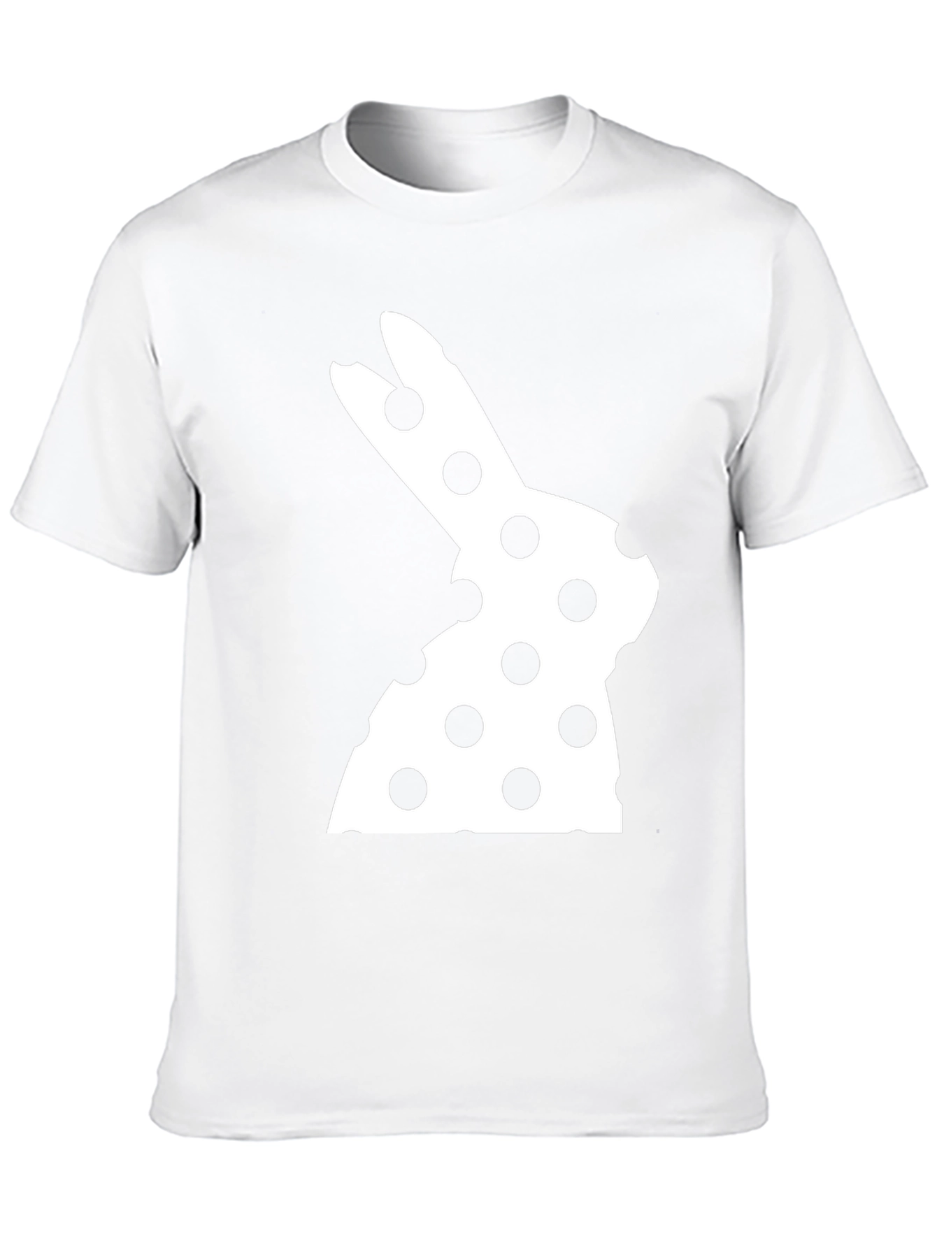 Easter Bunny Polka Dot T-Shirt - Fun Holiday Apparel