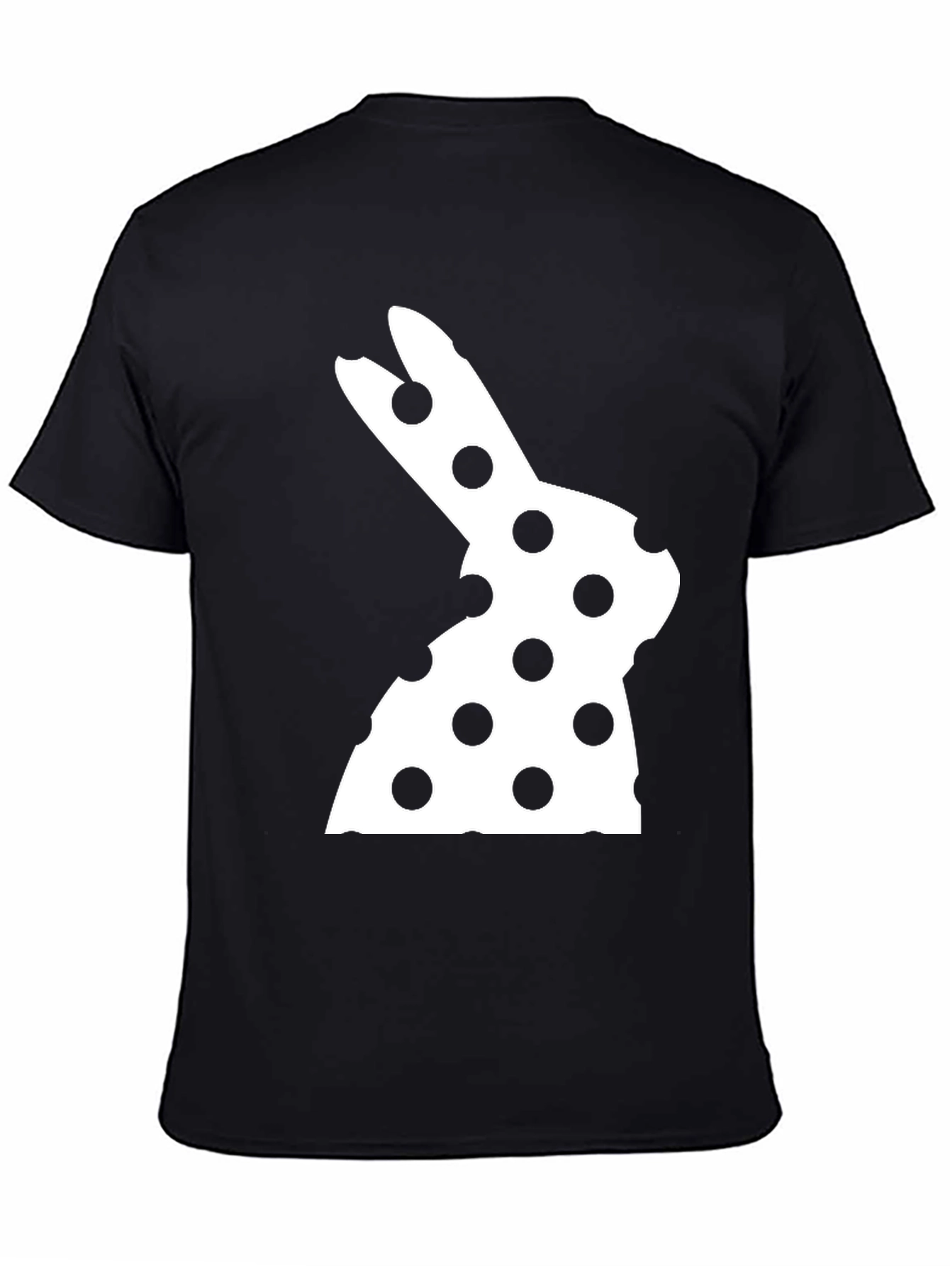 Easter Bunny Polka Dot T-Shirt - Fun Holiday Apparel