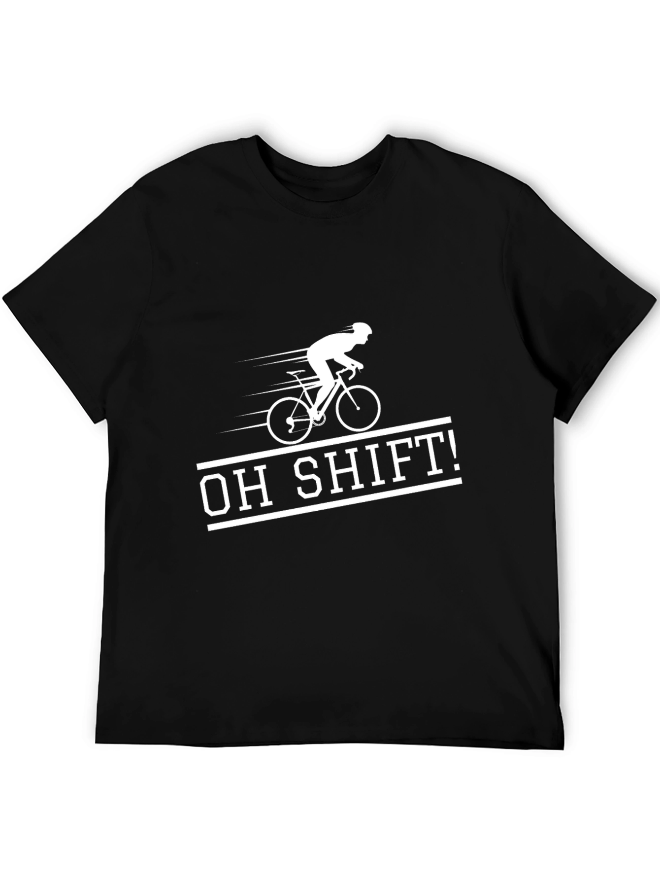 Funny Cycling T-Shirt - Oh Shift! Design
