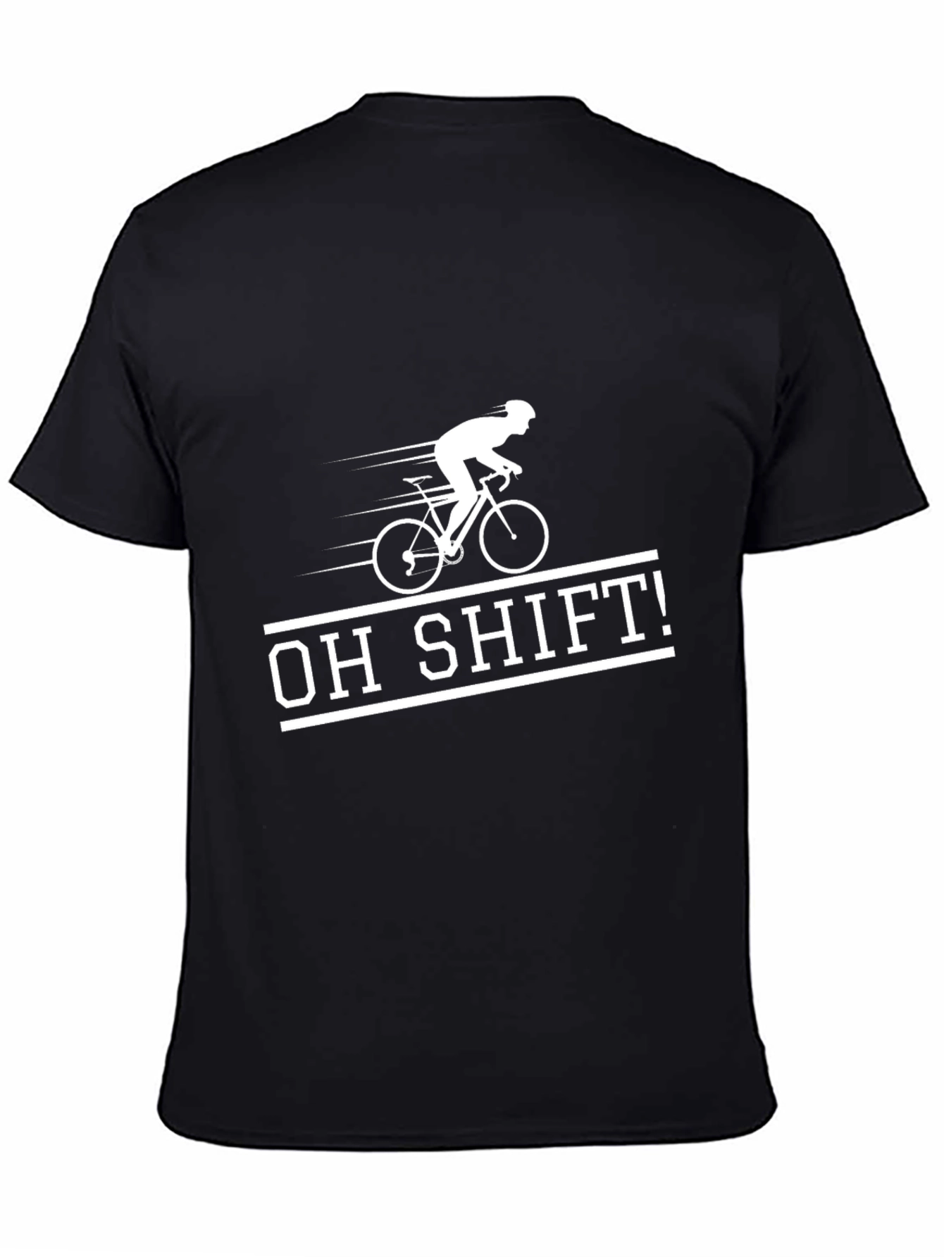 Funny Cycling T-Shirt - Oh Shift! Design