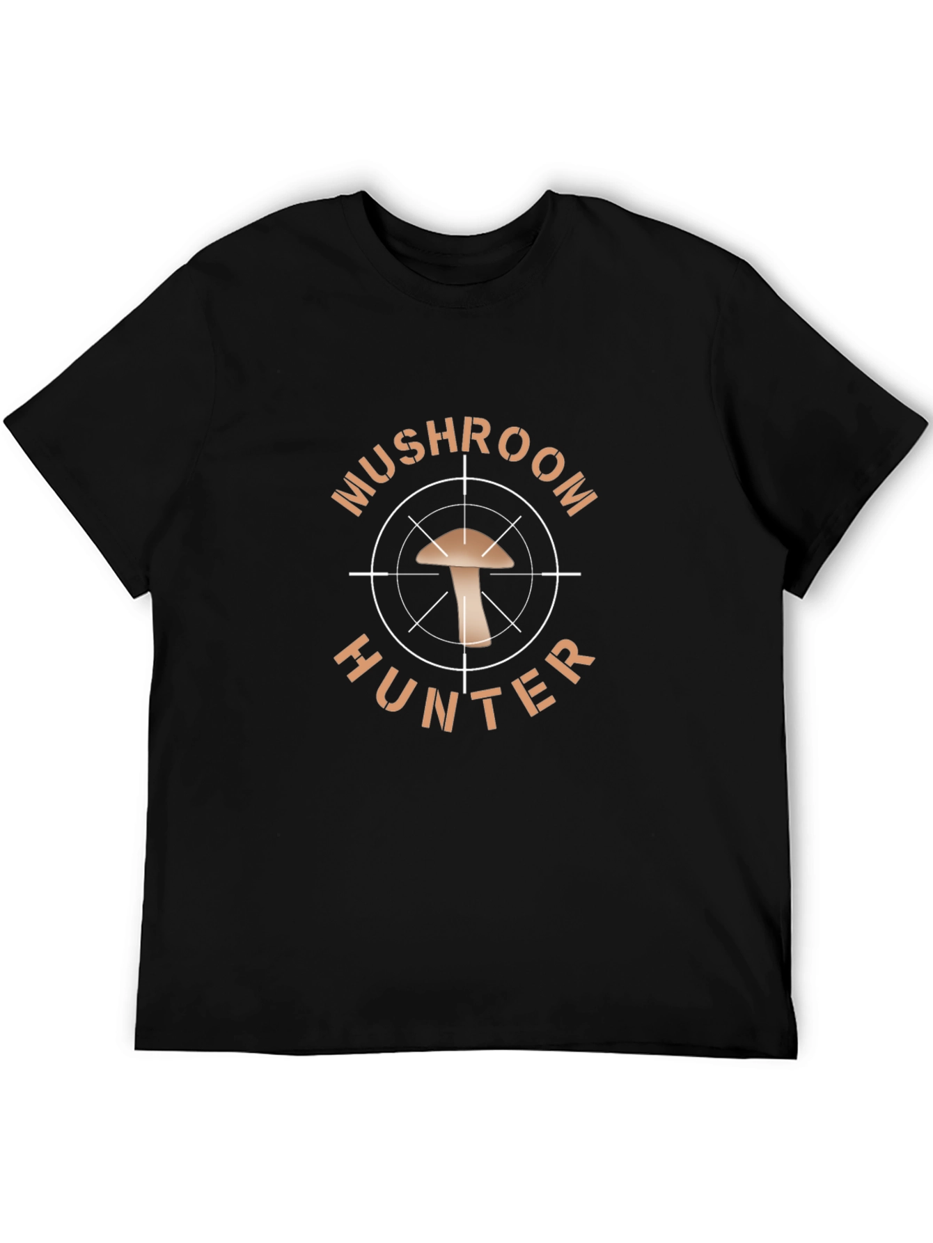 Mushroom Hunter T-Shirt - Novelty Graphic Tee