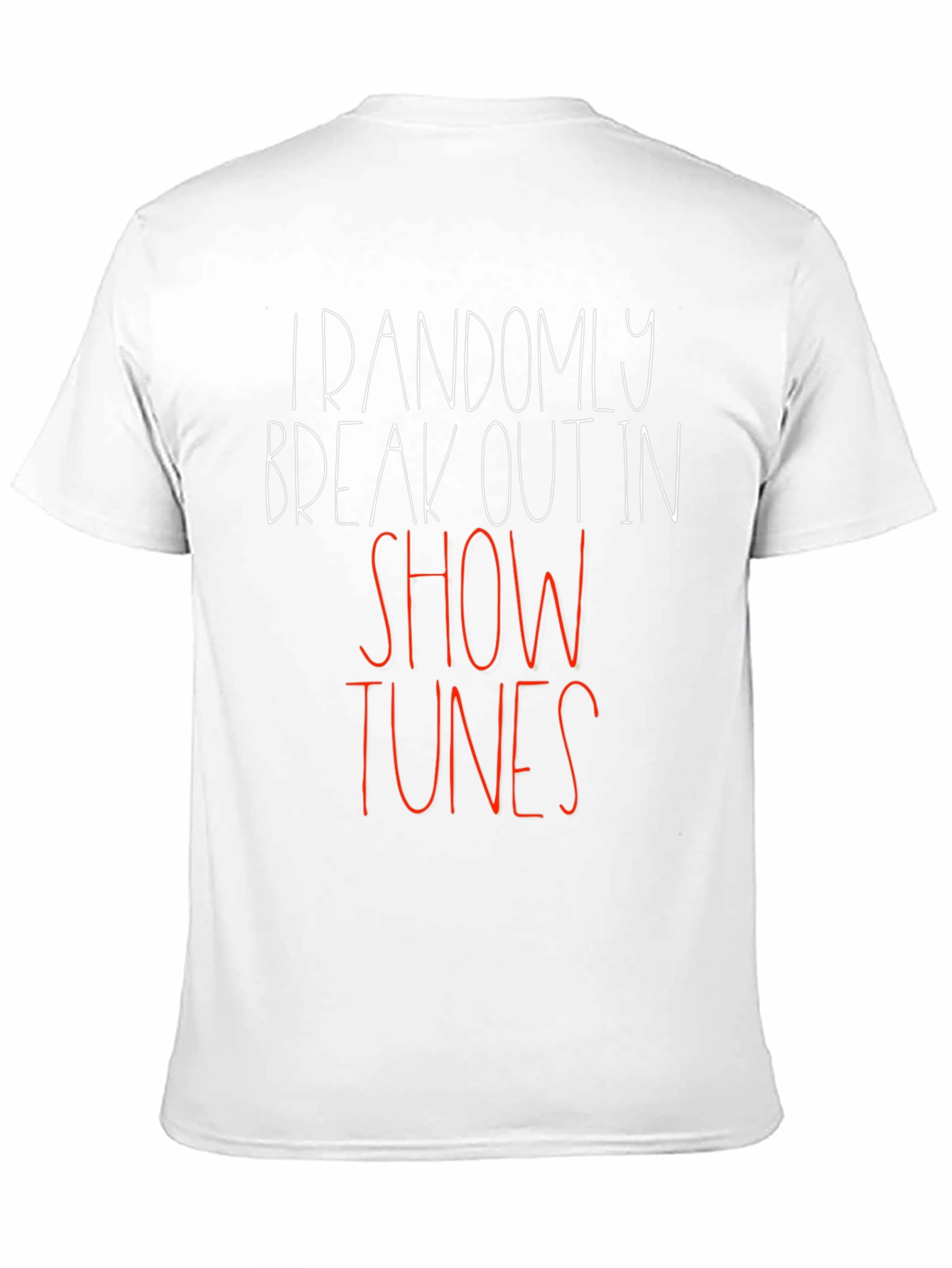 Funny Show Tunes Graphic Tee