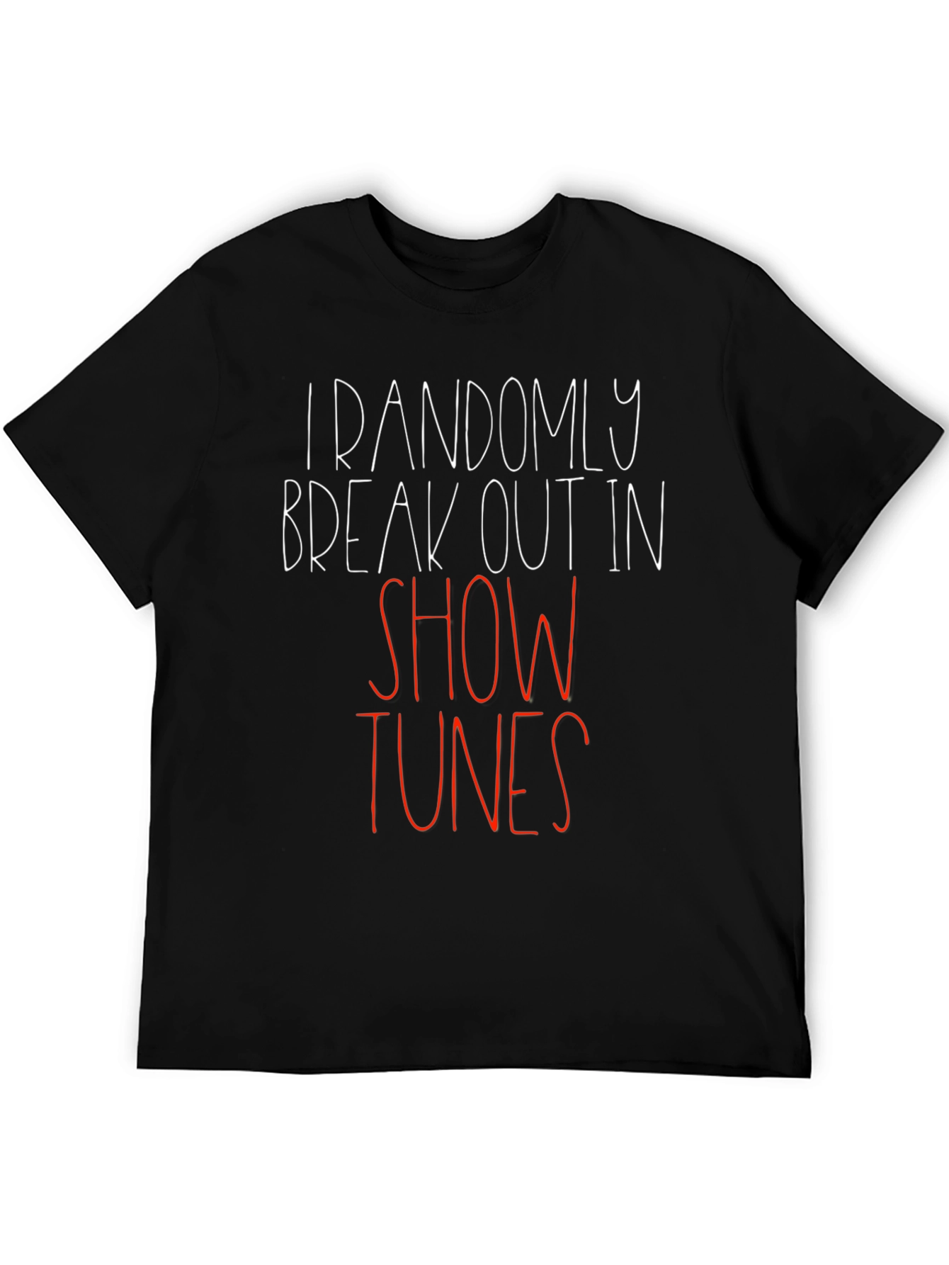 Funny Show Tunes Graphic Tee