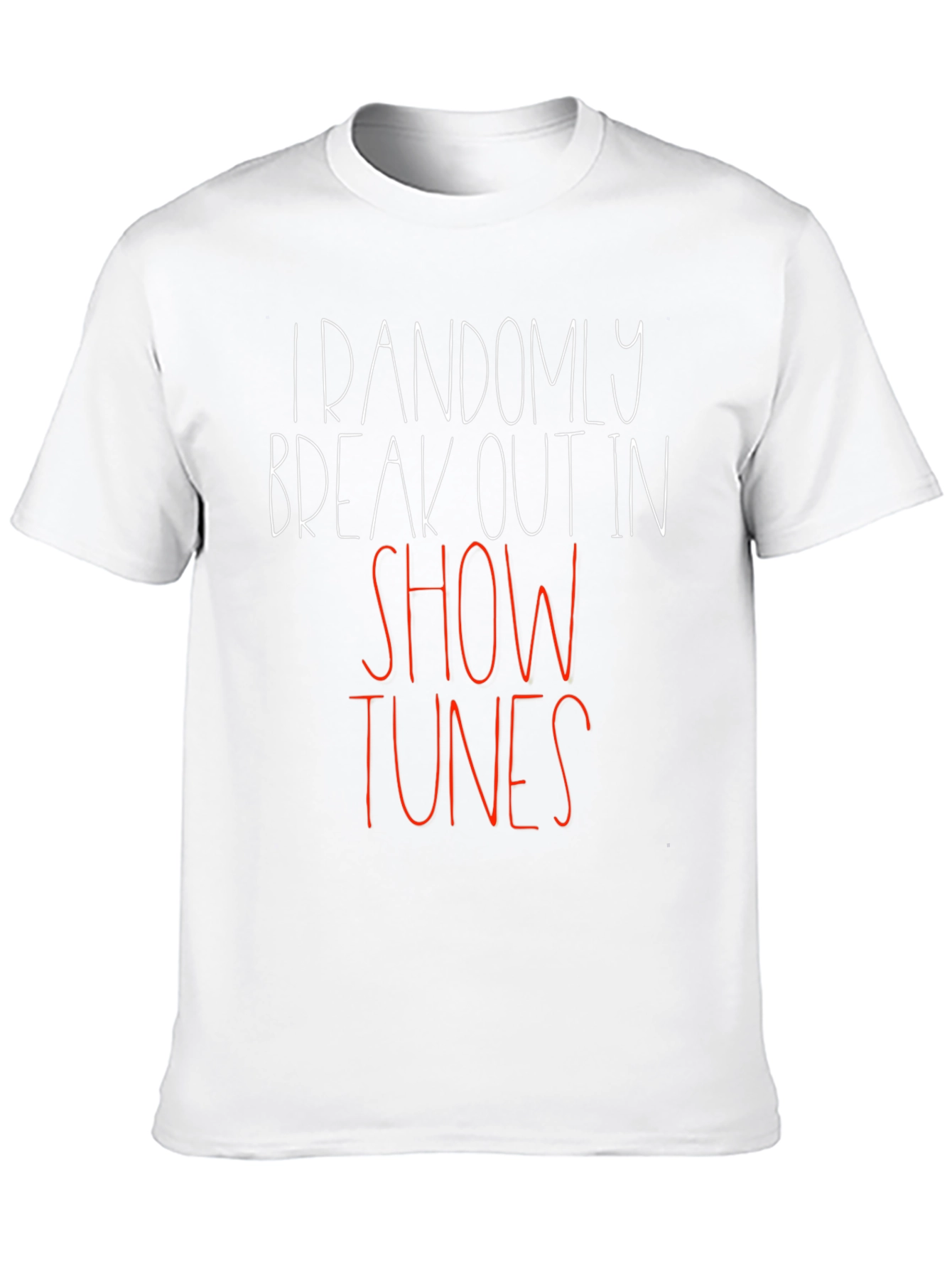 Funny Show Tunes Graphic Tee