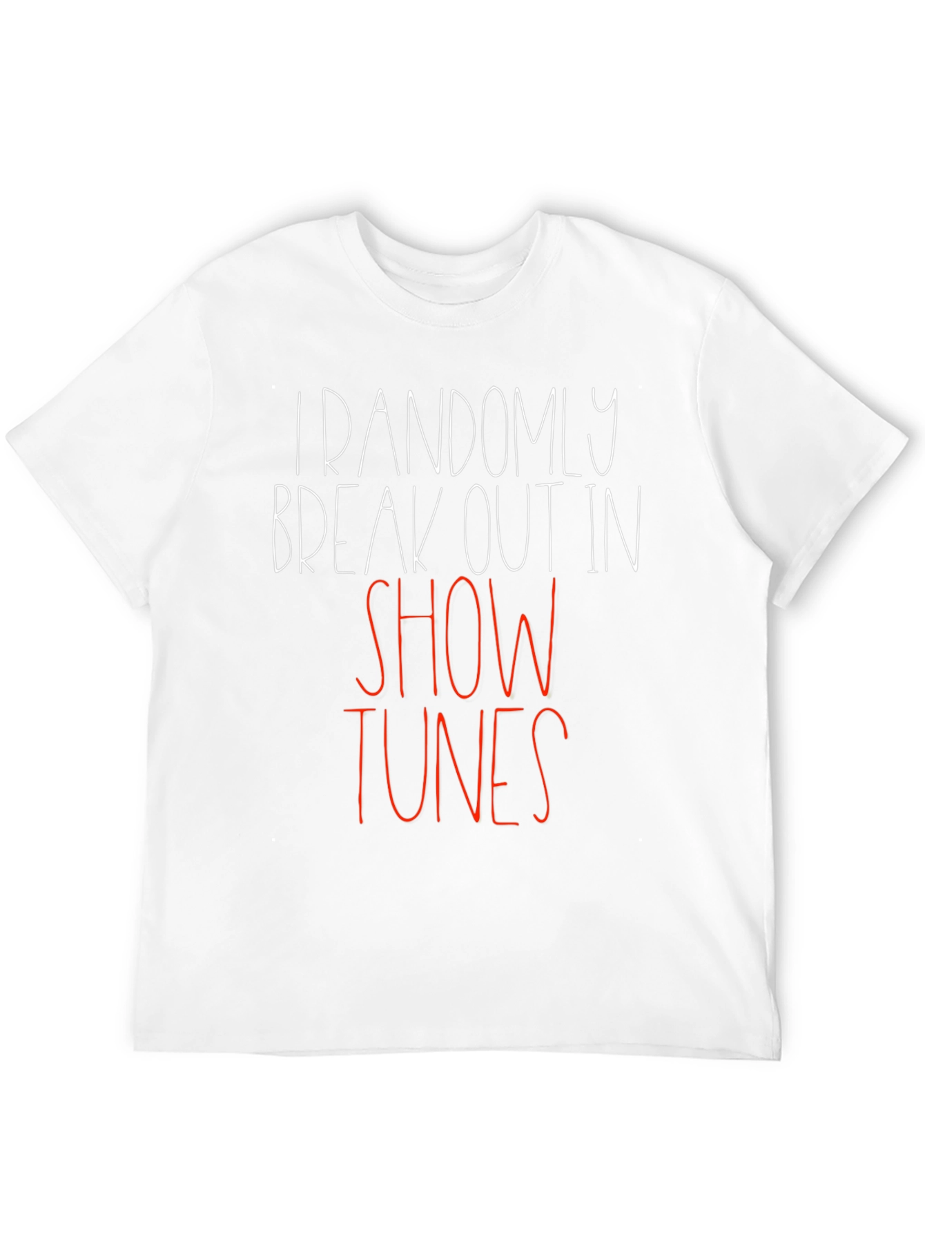 Funny Show Tunes Graphic Tee